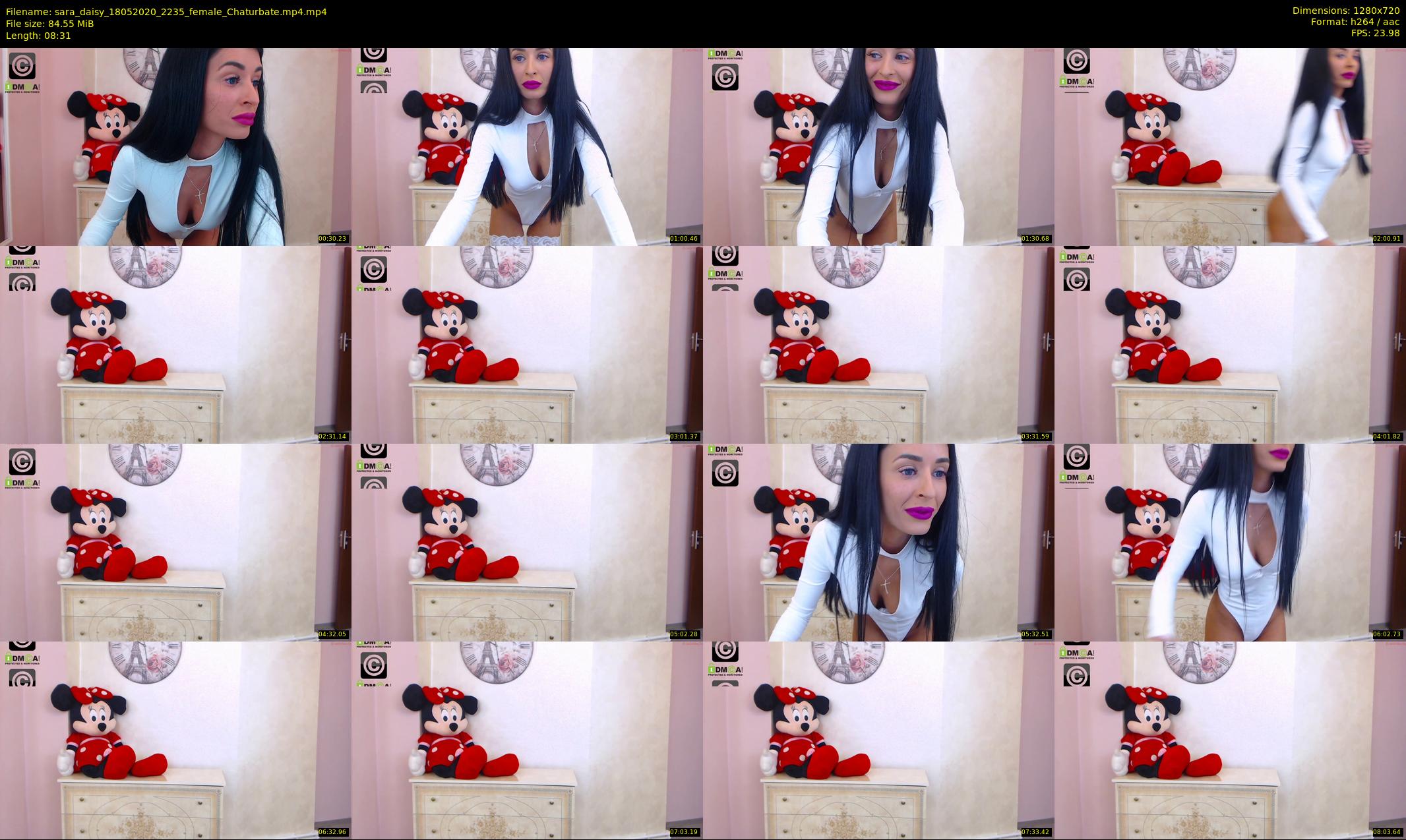 sara_daisy — 9 minute Chaturbate female cam show recording, 720p, May 18, 2020