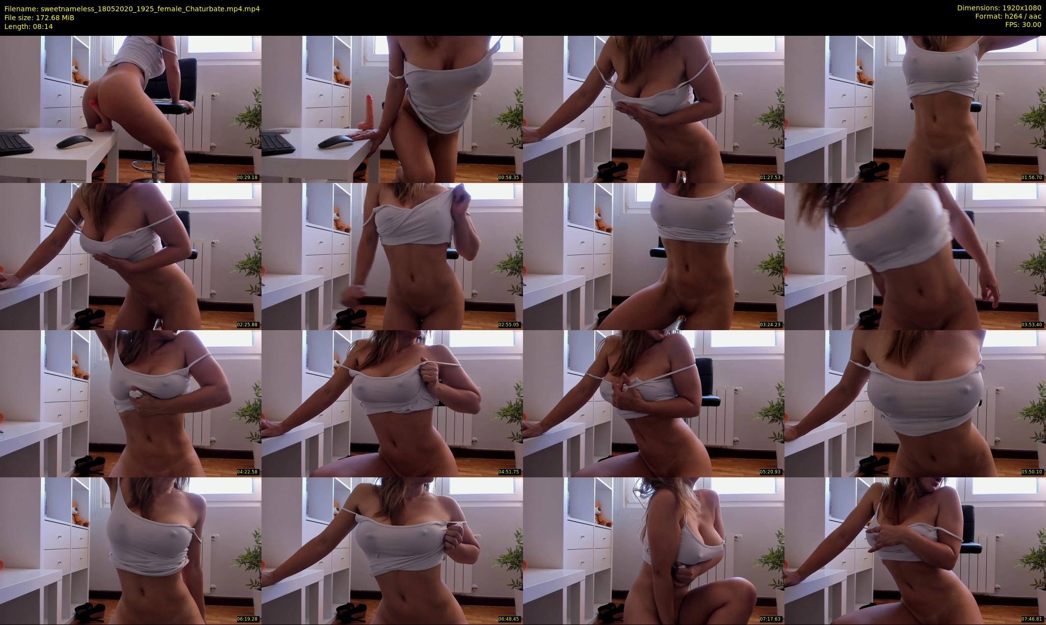 sweetnameless — 9 minute Chaturbate couple cam show recording, 1080p, May 18, 2020