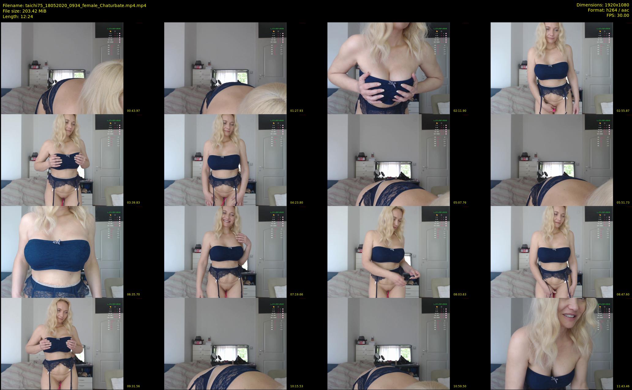 taichi75 — 13 minute Chaturbate female cam show recording, 1080p, May 18, 2020