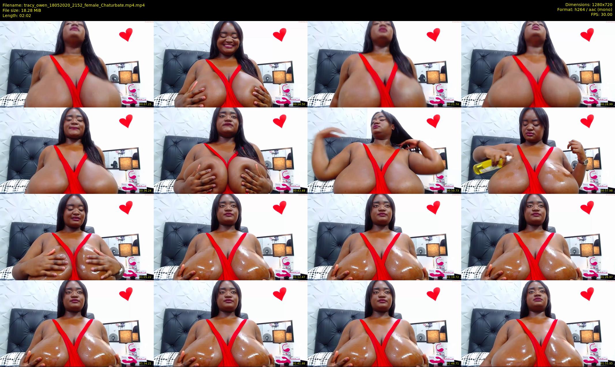 tracy_owen — 3 minute Chaturbate female cam show recording, 720p, May 18, 2020