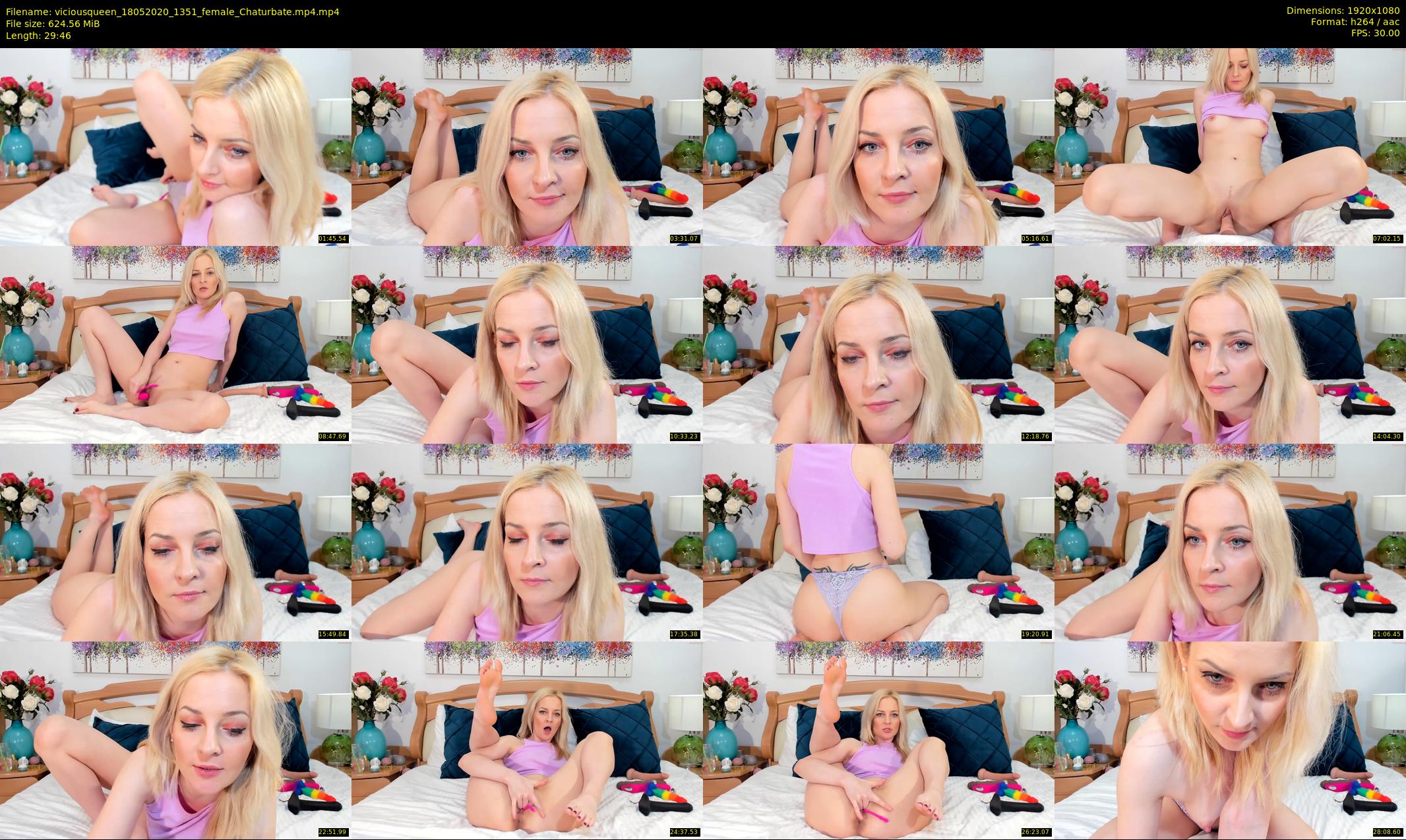 viciousqueen — 30 minute Chaturbate female cam show recording, 1080p, May 18, 2020