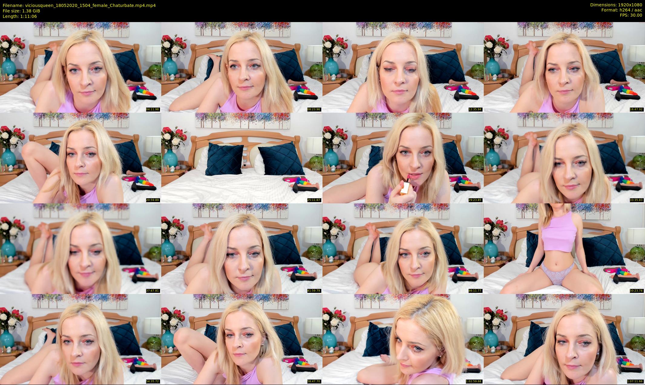 viciousqueen — 72 minute Chaturbate female cam show recording, 1080p, May 18, 2020
