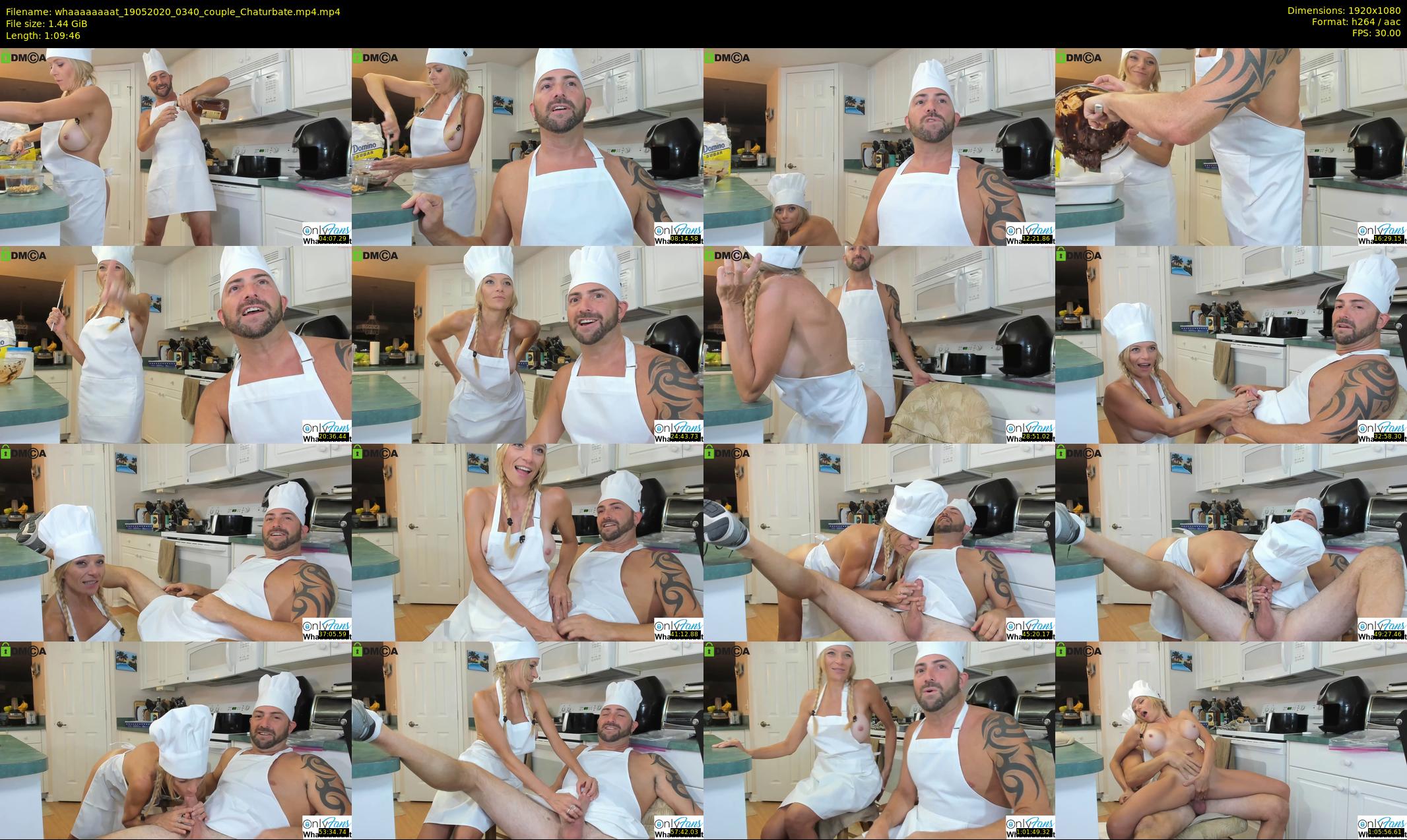 whaaaaaaaat — 70 minute Chaturbate couple cam show recording, 1080p, May 19, 2020