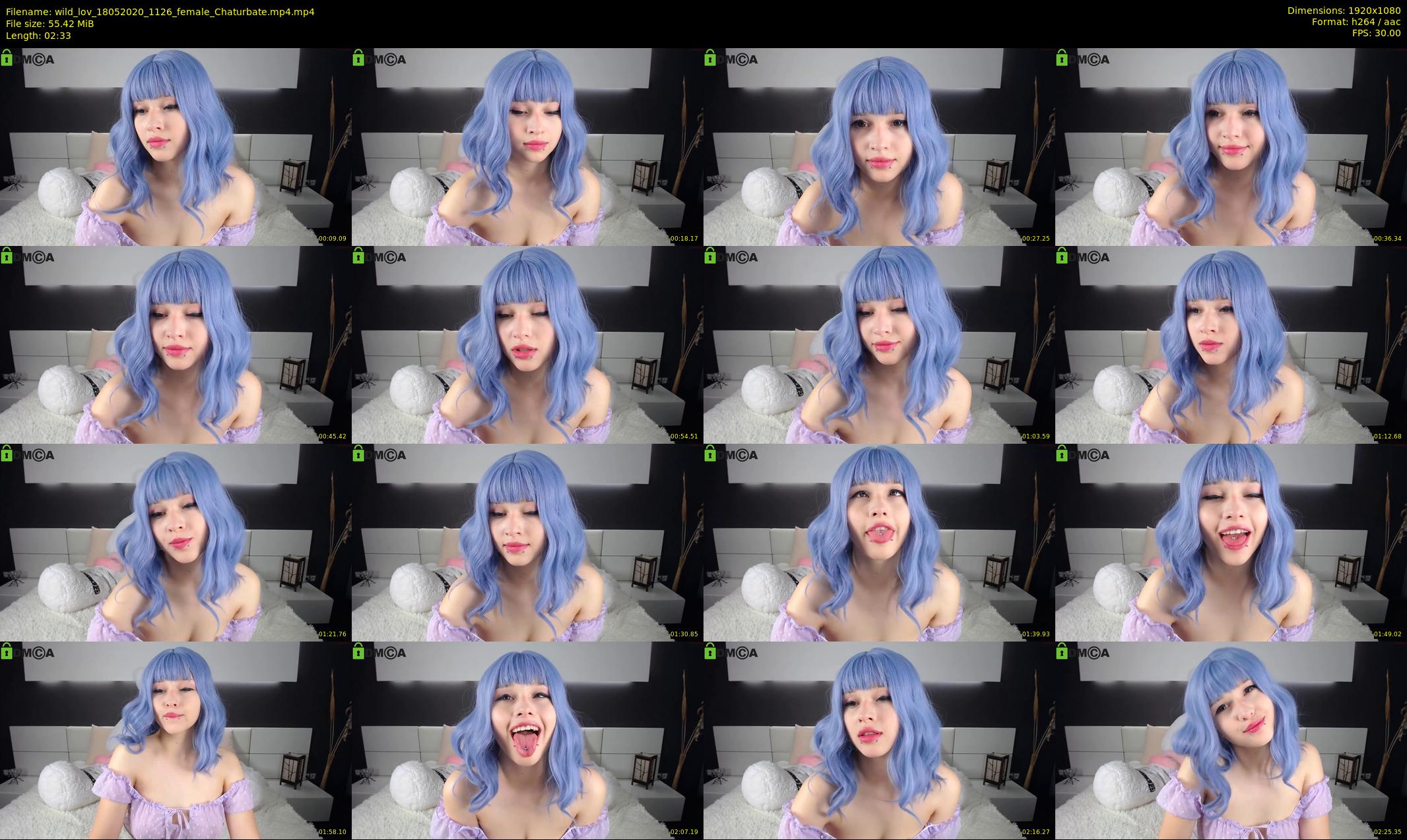wild_lov — 3 minute Chaturbate female cam show recording, 1080p, May 18, 2020