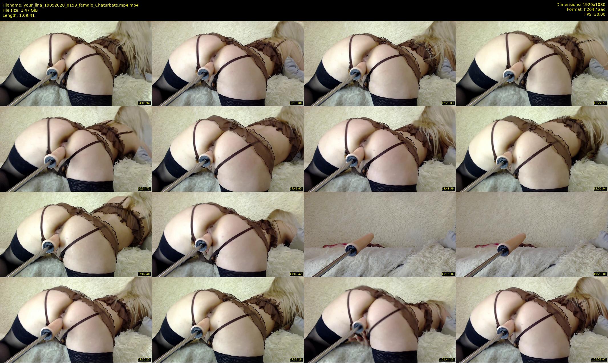your_lina — 70 minute Chaturbate female cam show recording, 1080p, May 19, 2020