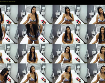zamarahot — 9 minute Chaturbate female cam show recording, 720p, May 18, 2020