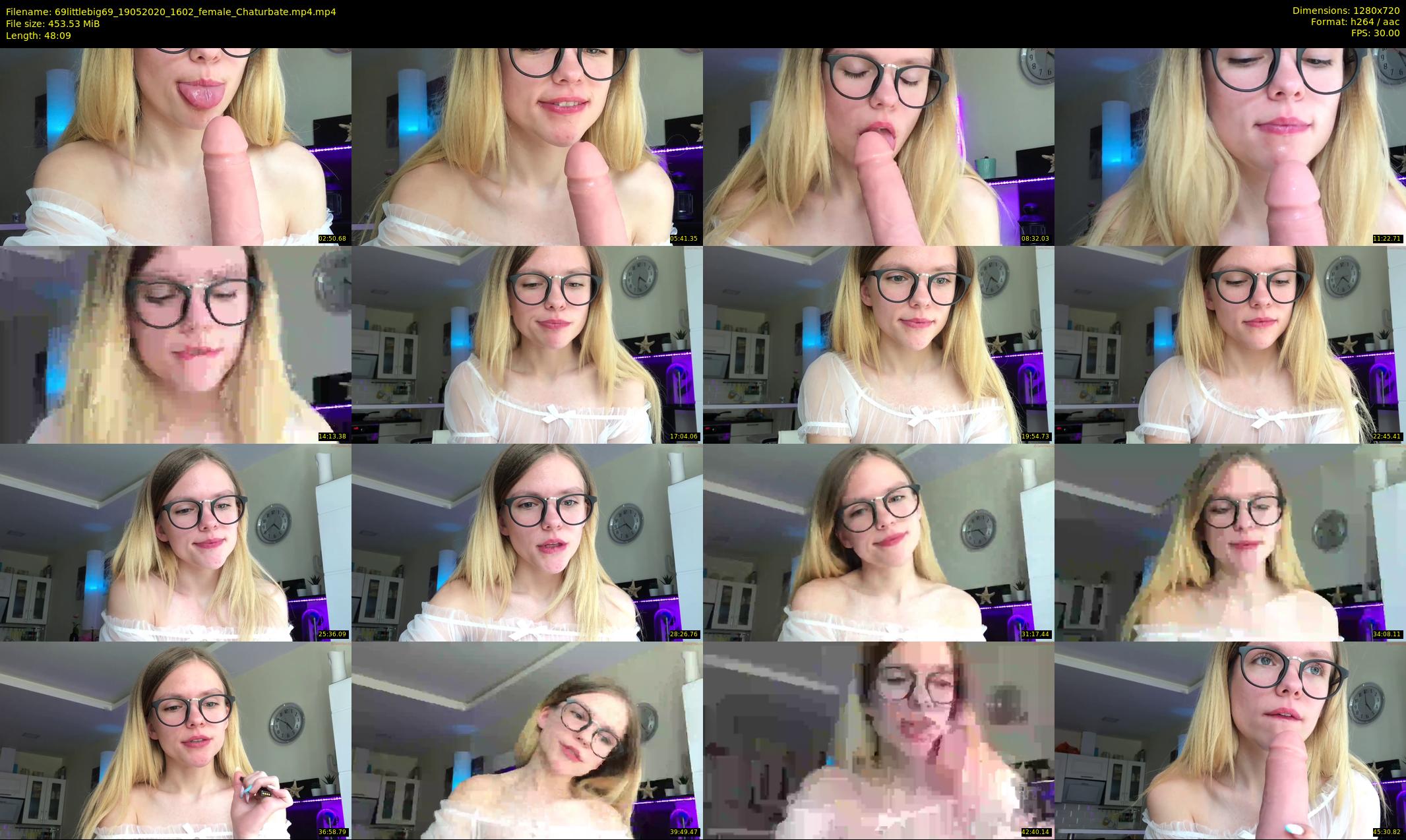 69littlebig69 — 49 minute Chaturbate couple cam show recording, 720p, May 19, 2020