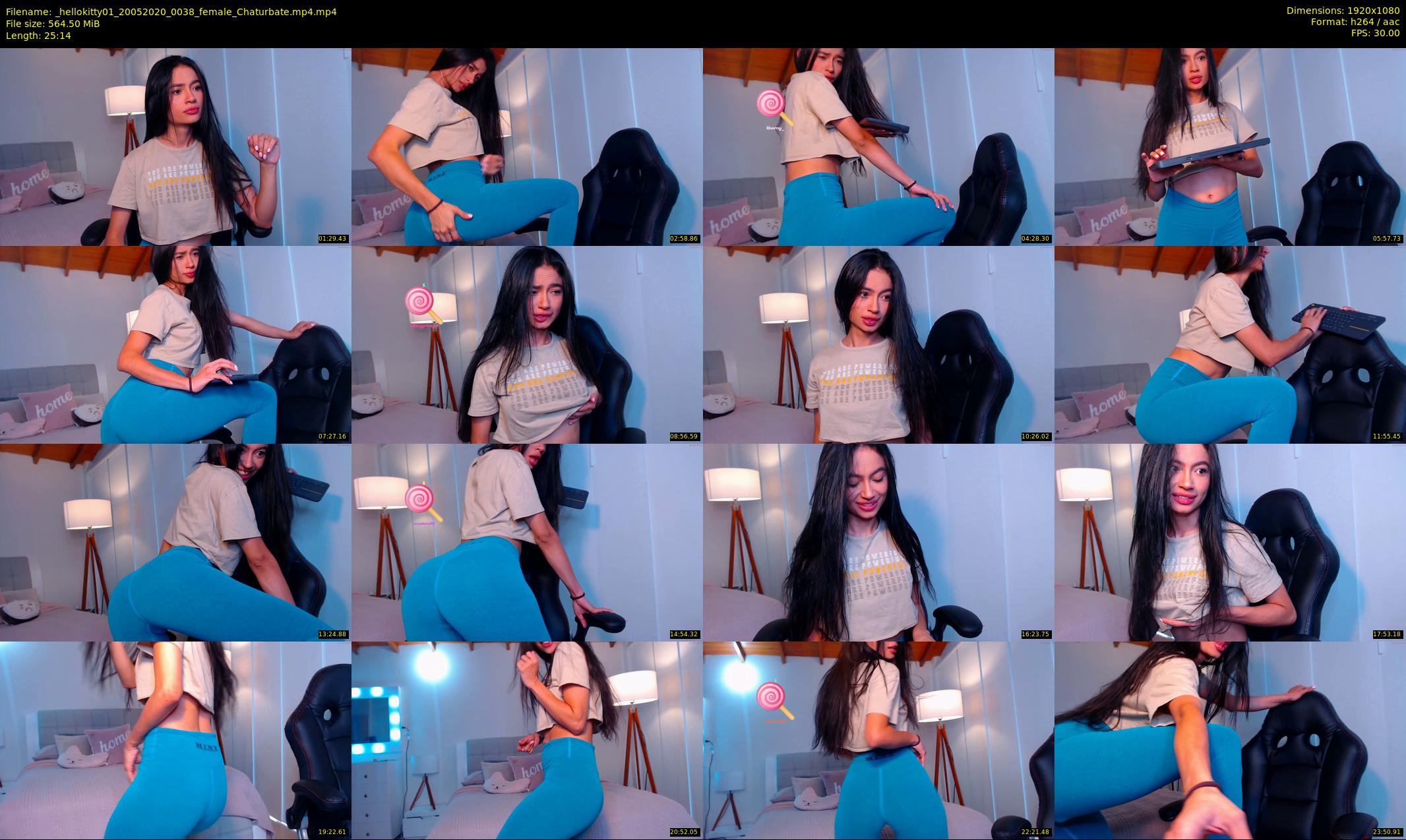 _hellokitty01 — 26 minute Chaturbate female cam show recording, 1080p, May 20, 2020