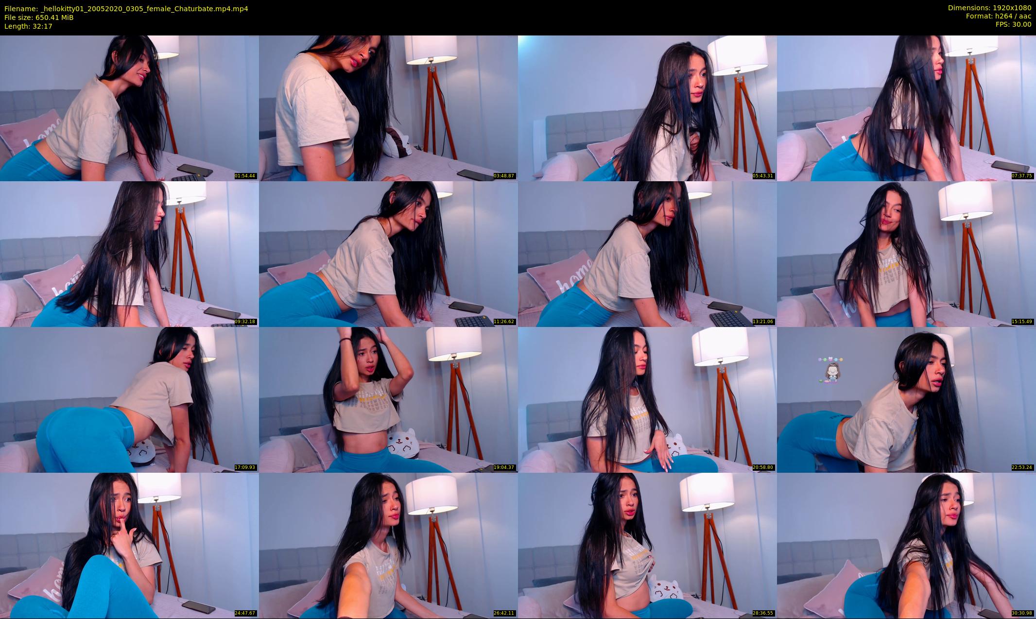 _hellokitty01 — 33 minute Chaturbate female cam show recording, 1080p, May 20, 2020