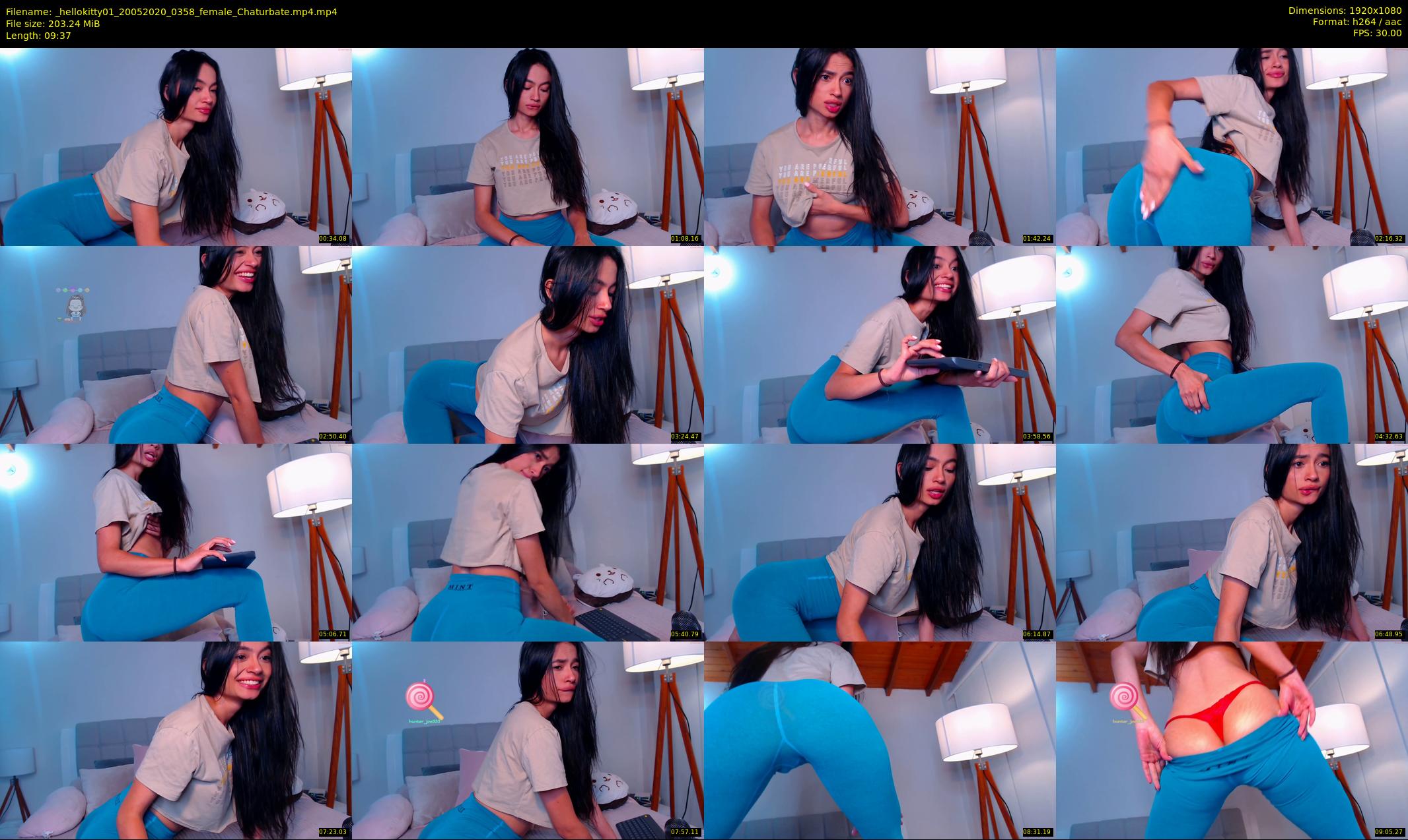 _hellokitty01 — 10 minute Chaturbate female cam show recording, 1080p, May 20, 2020