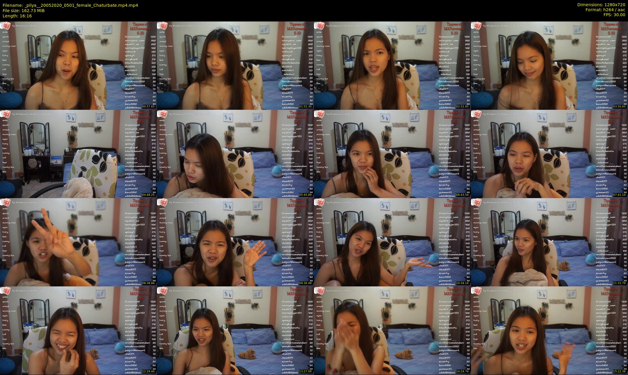_pilya_ — 17 minute Chaturbate female cam show recording, 720p, May 20, 2020