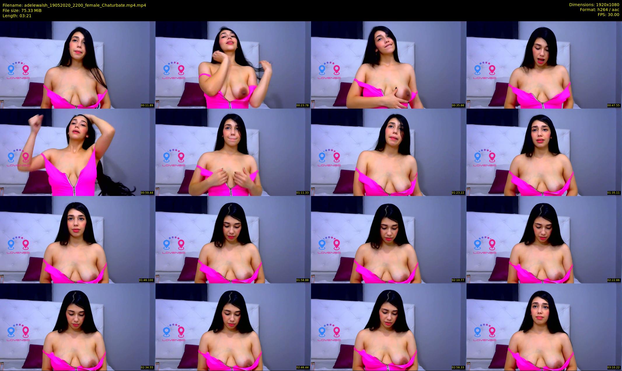 adelewalsh — 4 minute Chaturbate female cam show recording, 1080p, May 19, 2020