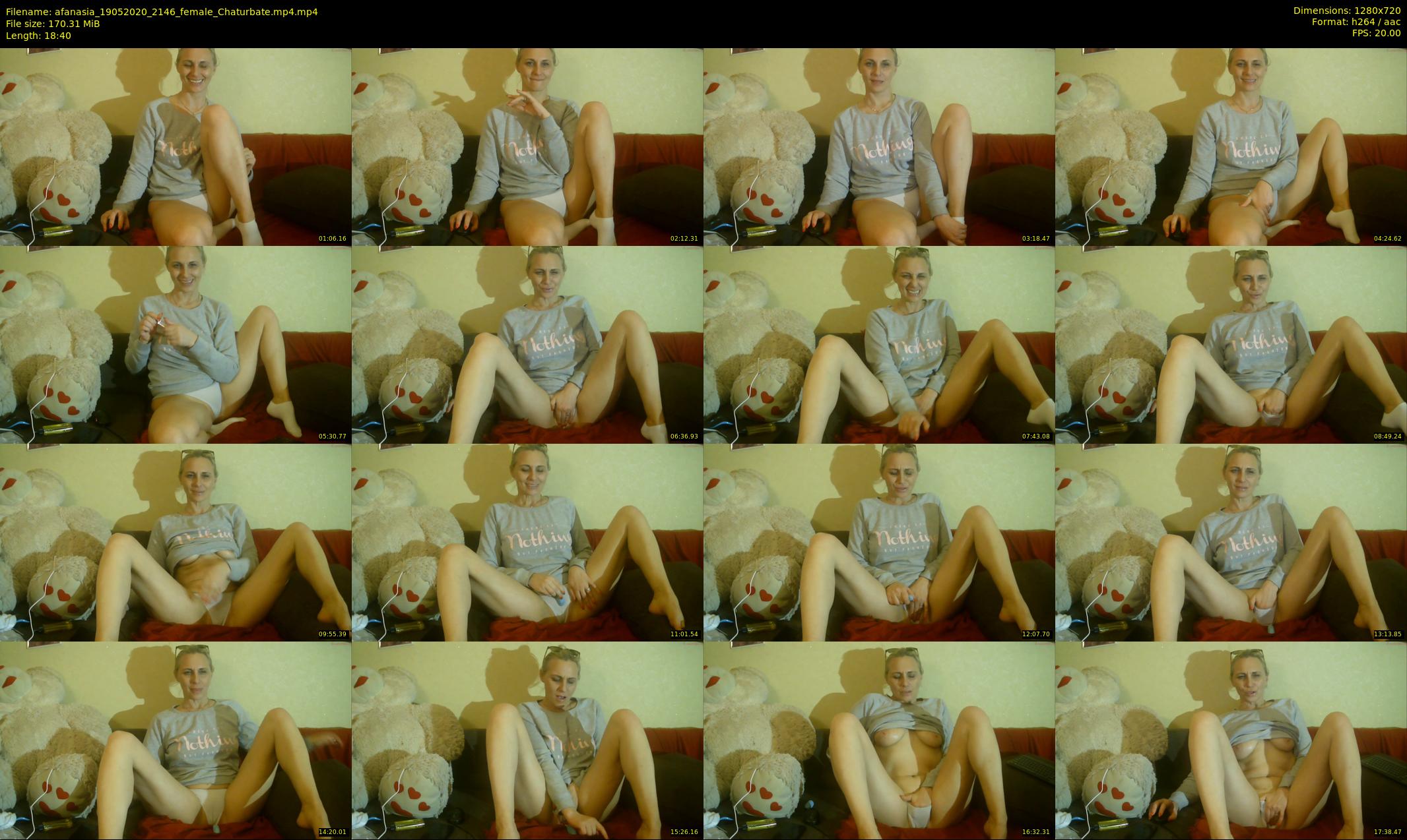 afanasia — 19 minute Chaturbate female cam show recording, 720p, May 19, 2020