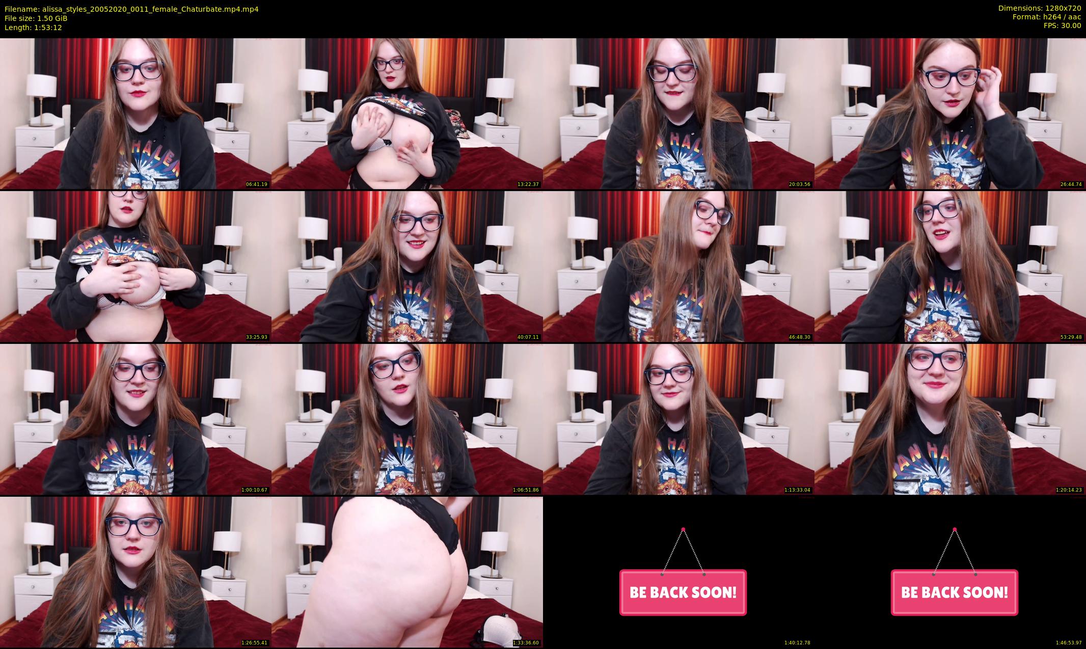 alissa_styles — 114 minute Chaturbate female cam show recording, 720p, May 20, 2020