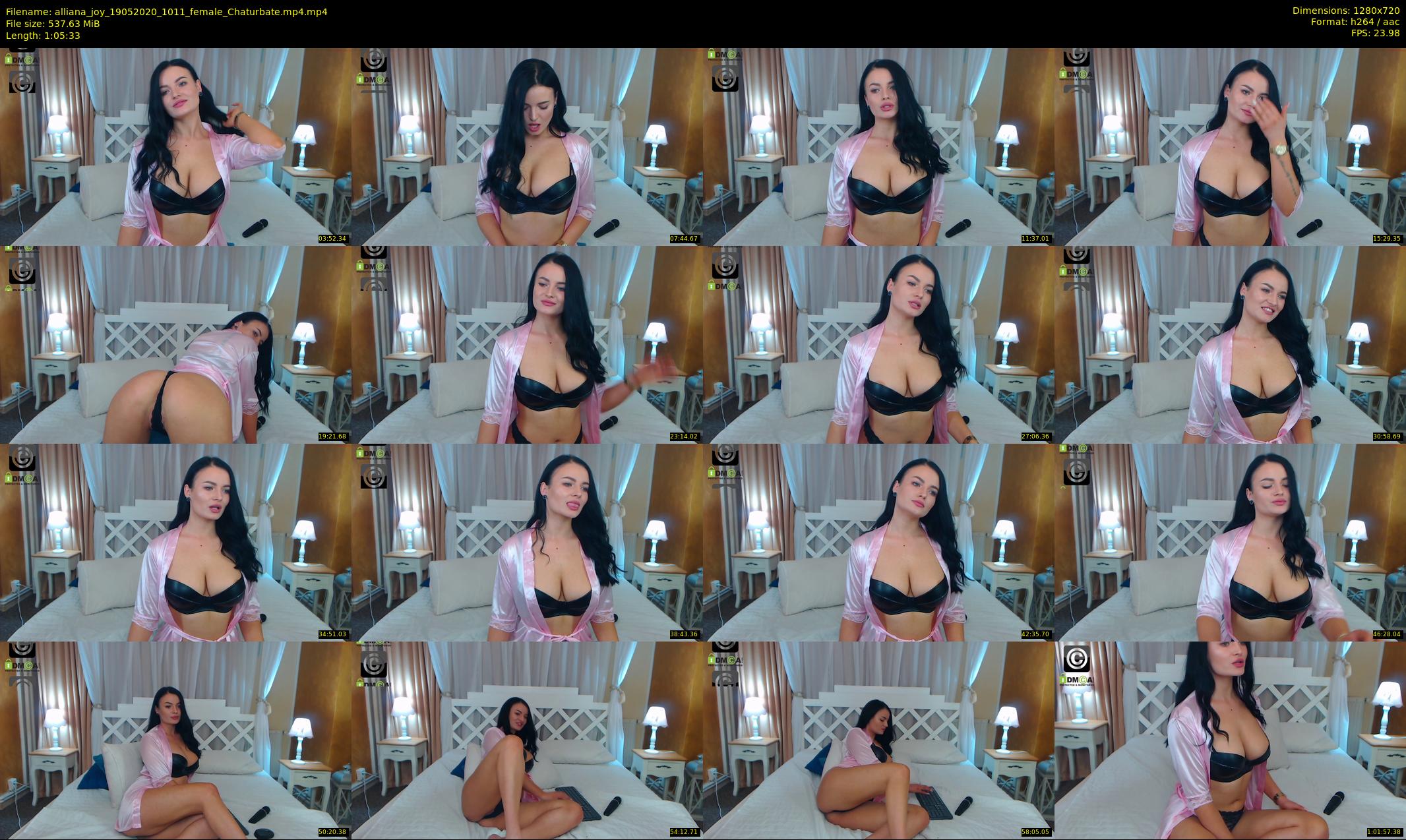 alliana_joy — 66 minute Chaturbate female cam show recording, 720p, May 19, 2020