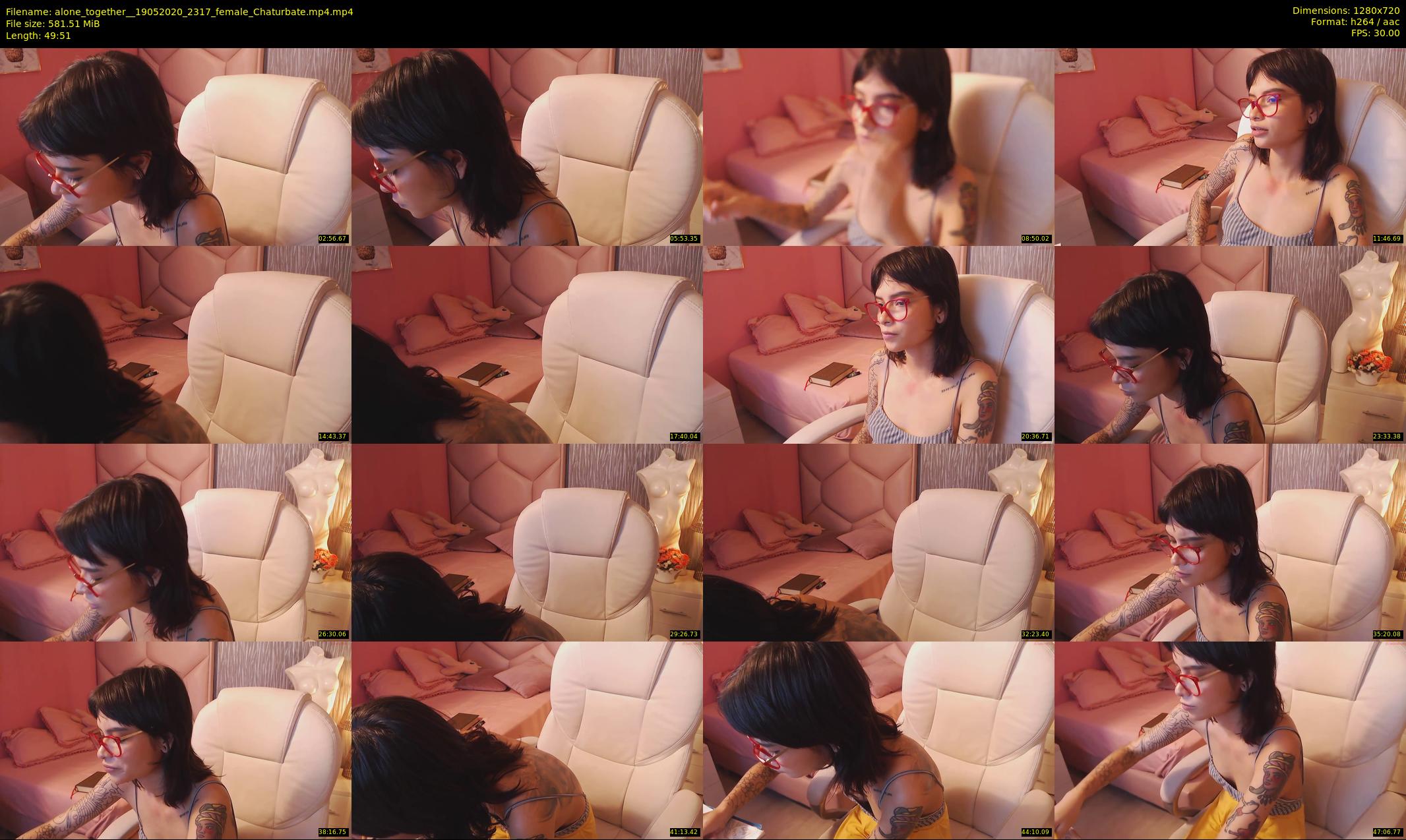 alone_together_ — 50 minute Chaturbate female cam show recording, 720p, May 19, 2020