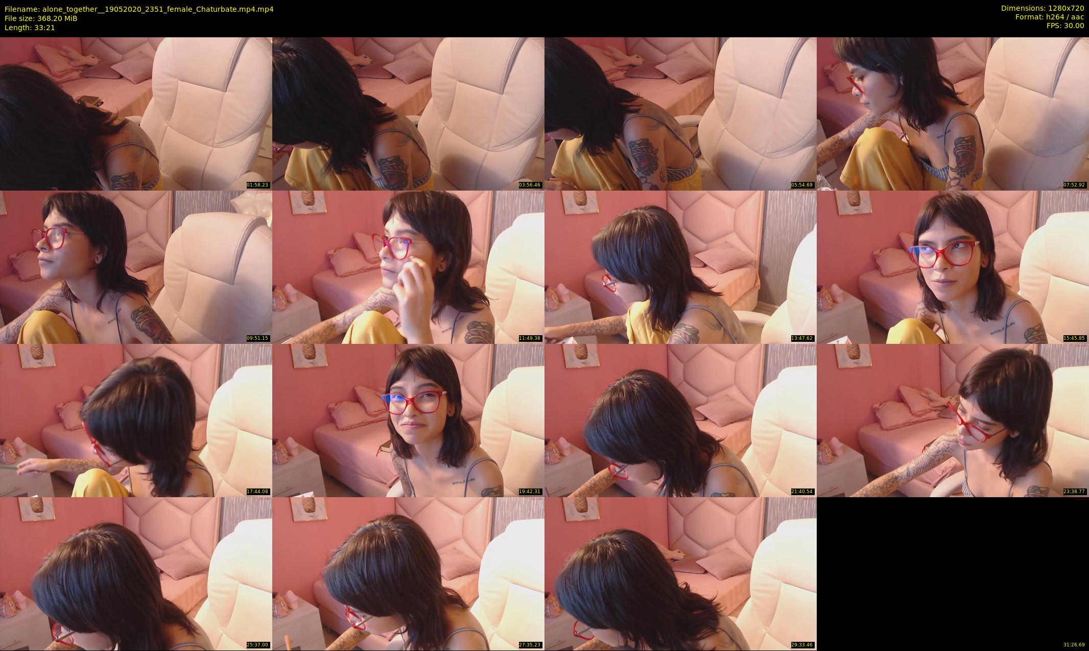 alone_together_ — 34 minute Chaturbate female cam show recording, 720p, May 19, 2020