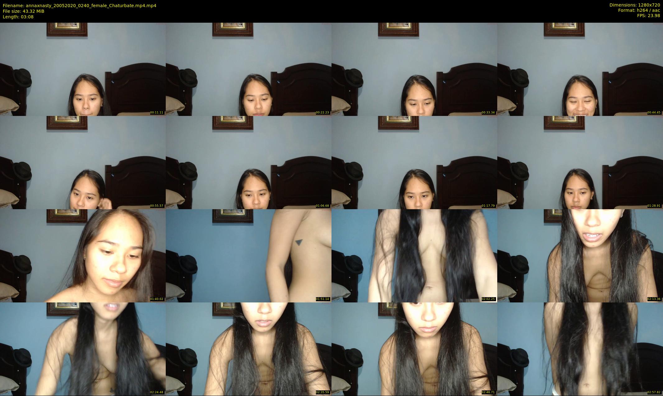 annaxnasty — 4 minute Chaturbate female cam show recording, 720p, May 20, 2020
