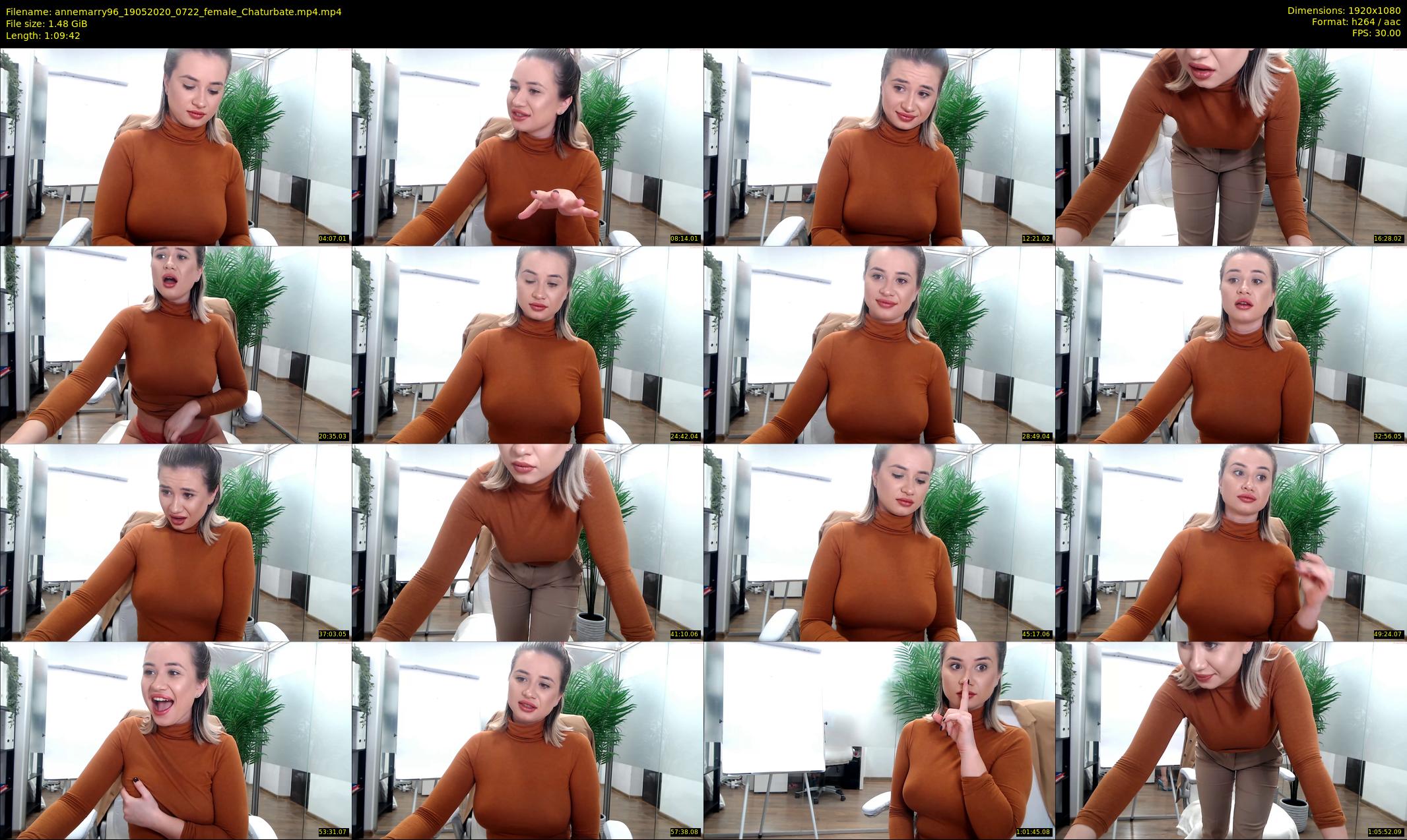 annemarry96 — 70 minute Chaturbate female cam show recording, 1080p, May 19, 2020