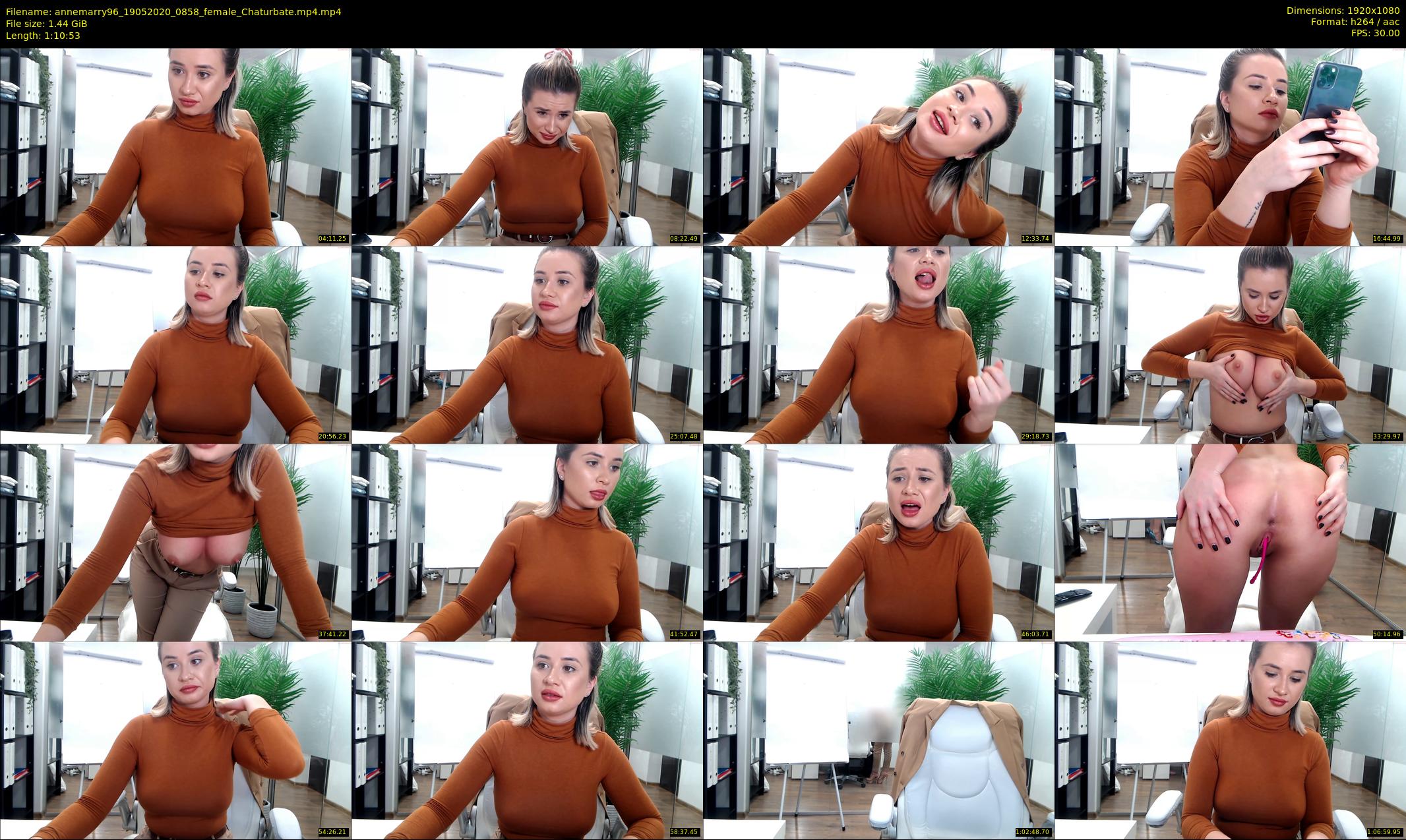 annemarry96 — 71 minute Chaturbate female cam show recording, 1080p, May 19, 2020