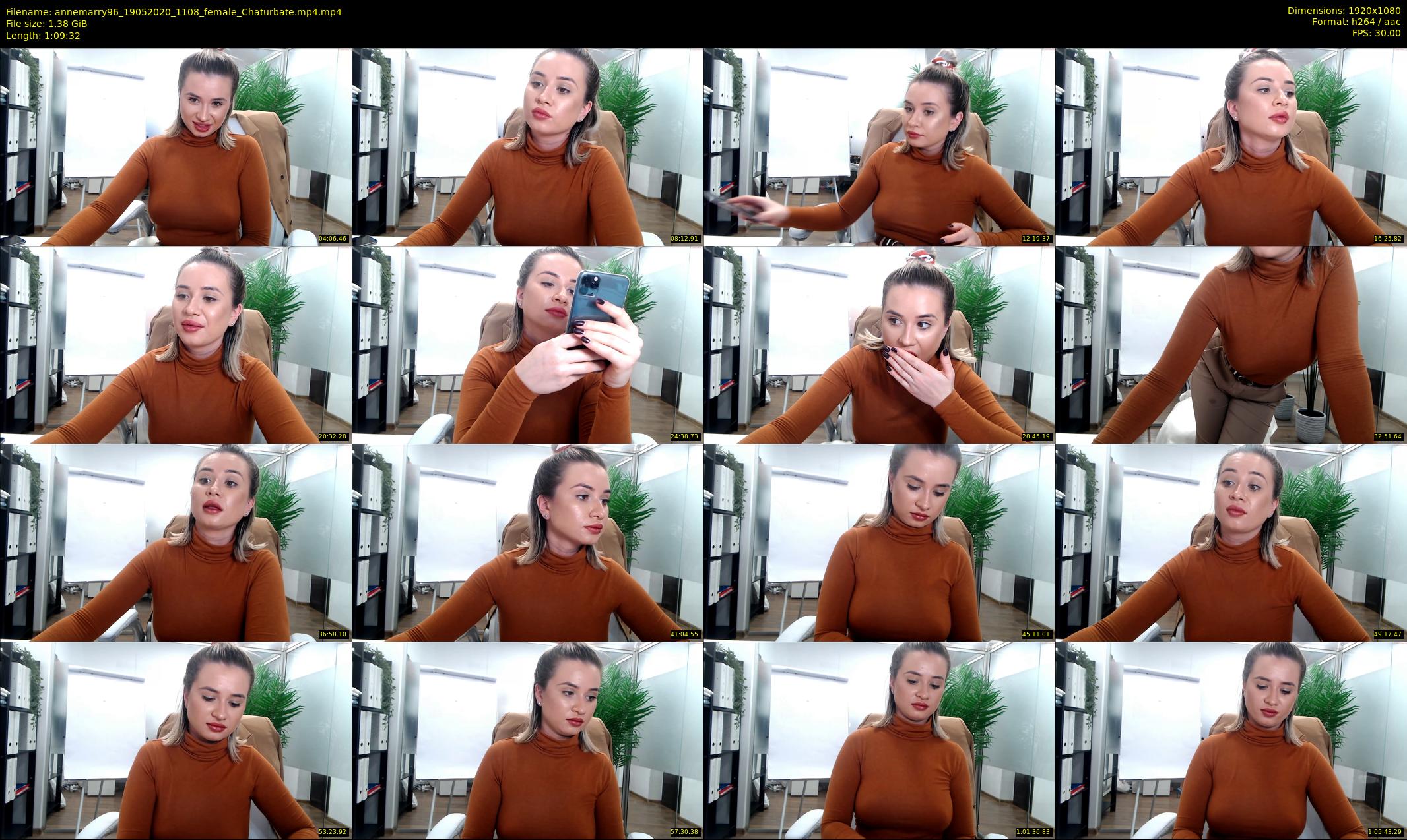 annemarry96 — 70 minute Chaturbate female cam show recording, 1080p, May 19, 2020