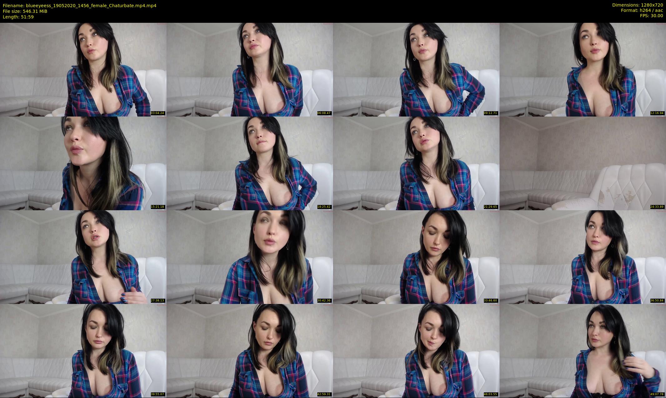 blueeyeess — 52 minute Chaturbate female cam show recording, 720p, May 19, 2020