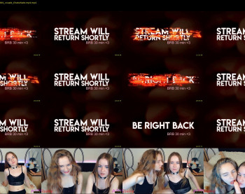brendiekira — 70 minute Chaturbate couple cam show recording, 1080p, May 19, 2020