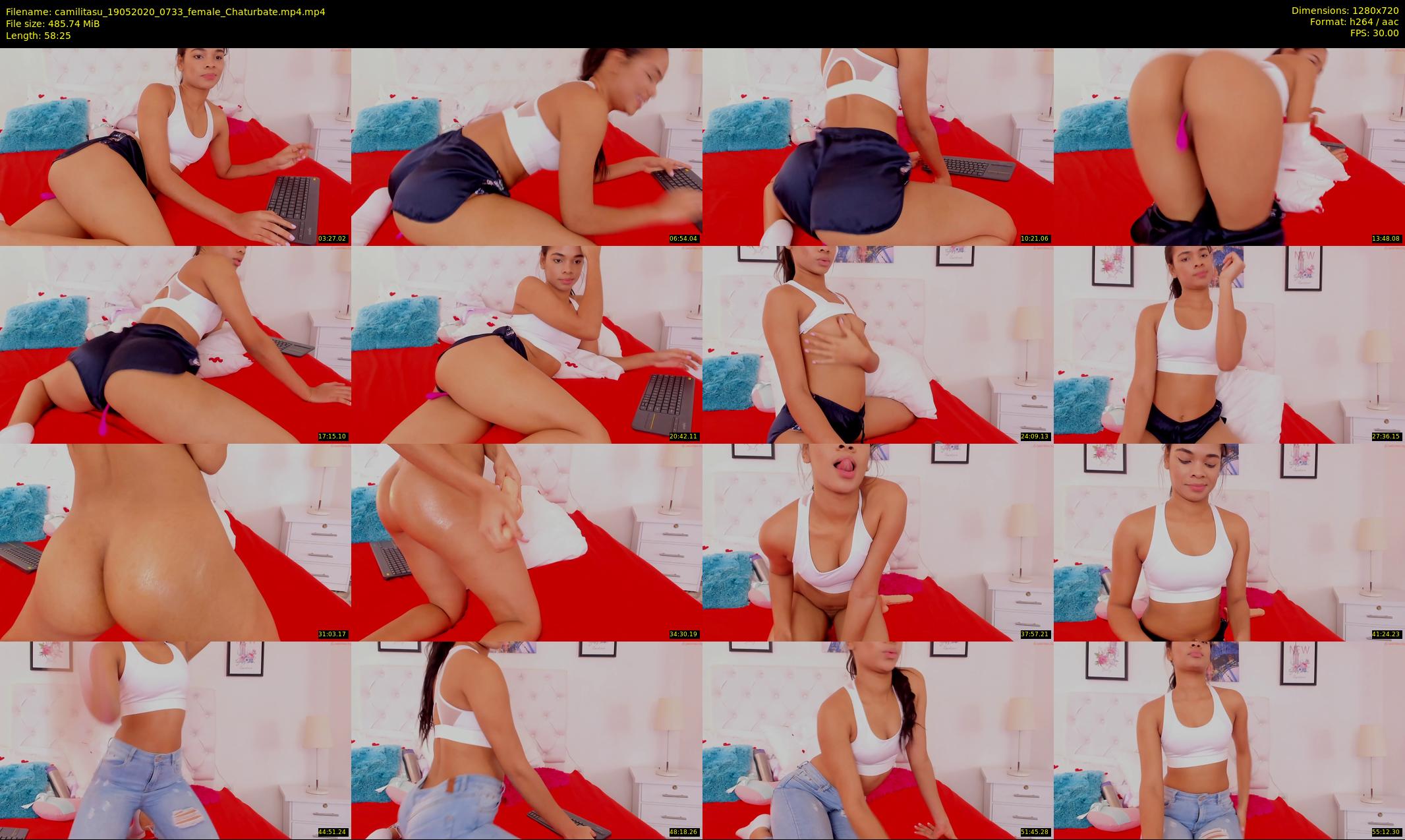 camilitasu — 59 minute Chaturbate female cam show recording, 720p, May 19, 2020