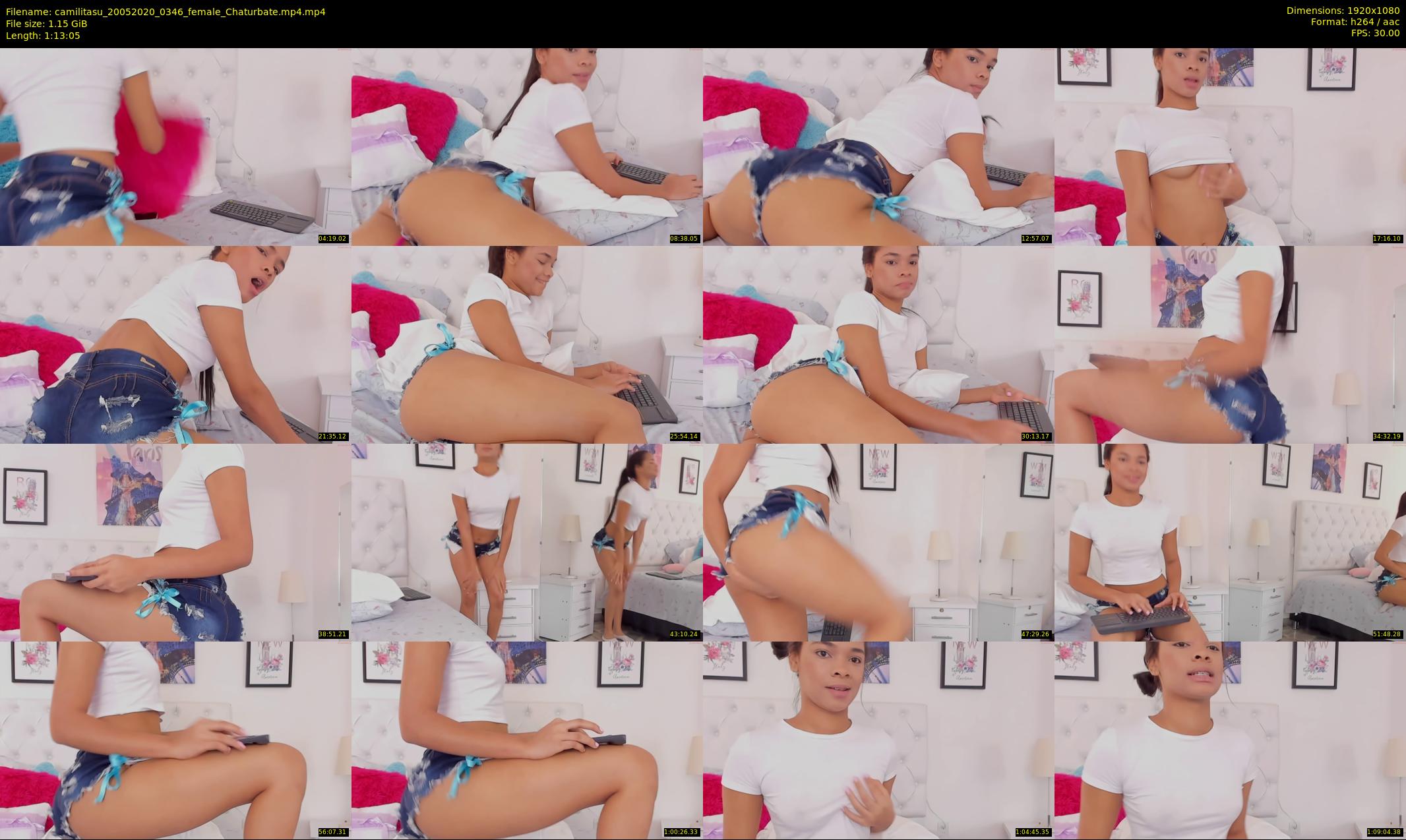 camilitasu — 74 minute Chaturbate female cam show recording, 1080p, May 20, 2020