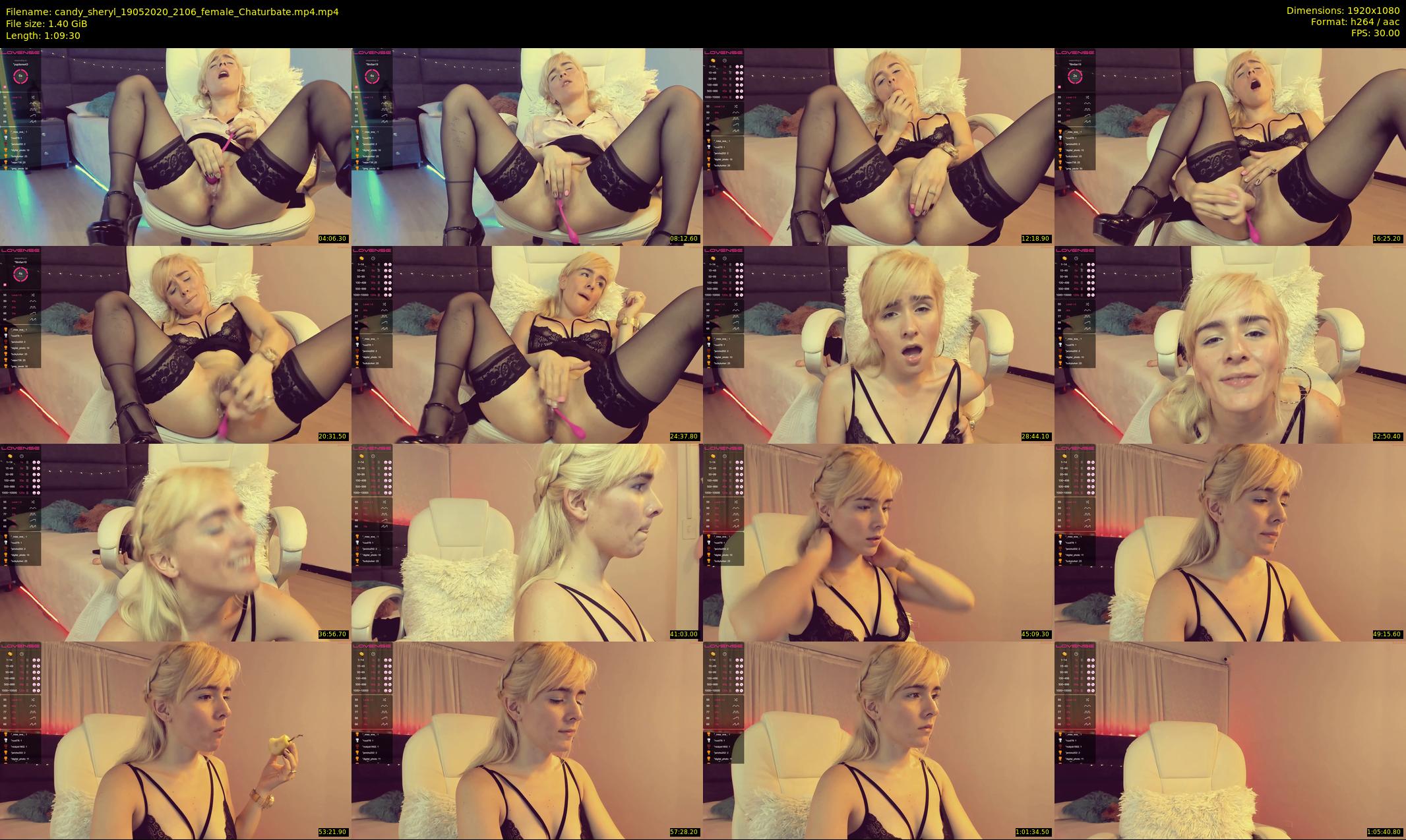 candy_sheryl — 70 minute Chaturbate female cam show recording, 1080p, May 19, 2020