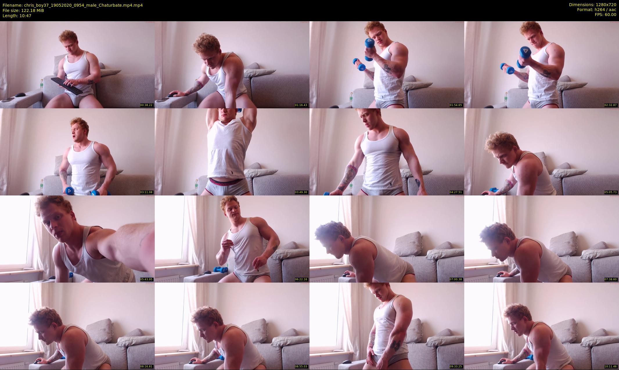 chris_boy37 — 11 minute Chaturbate male cam show recording, 720p, May 19, 2020