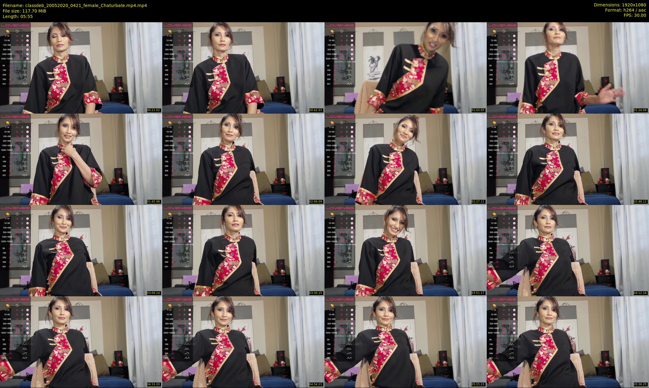 classdeb — 6 minute Chaturbate female cam show recording, 1080p, May 20, 2020