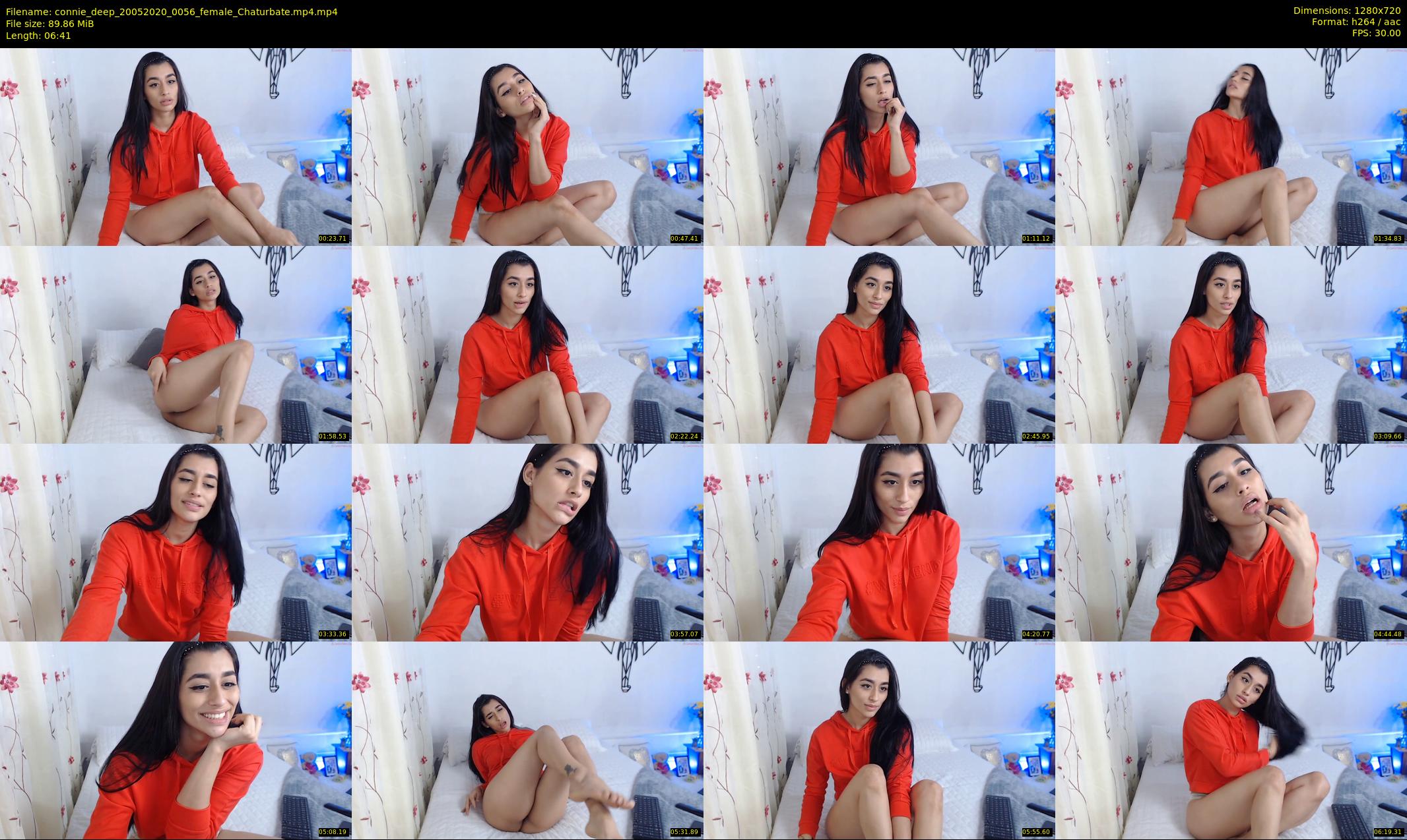 connie_deep — 7 minute Chaturbate female cam show recording, 720p, May 20, 2020