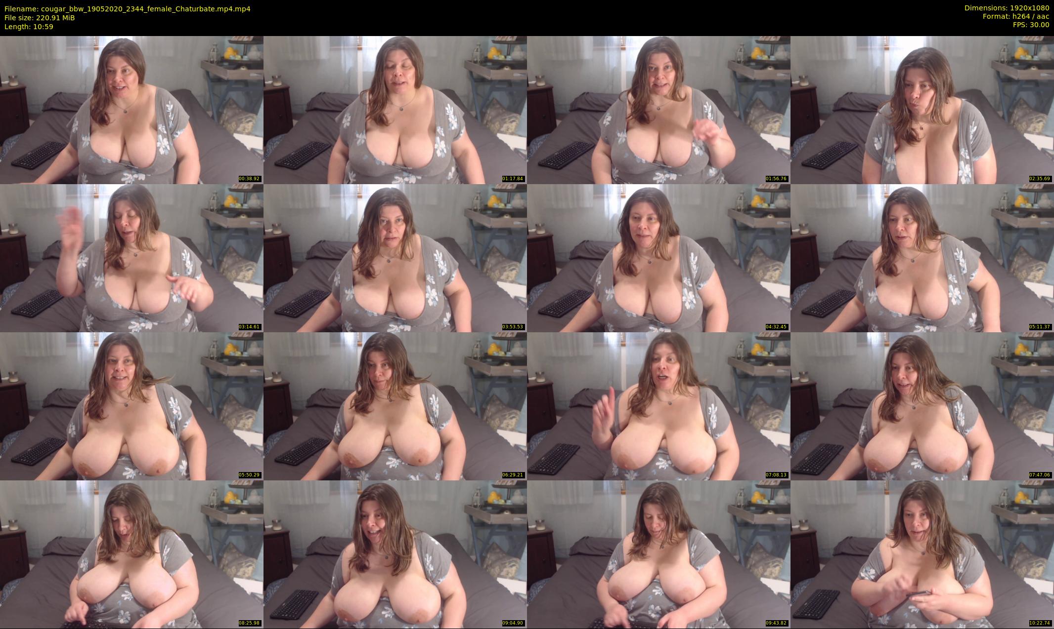cougar_bbw — 11 minute Chaturbate female cam show recording, 1080p, May 19, 2020