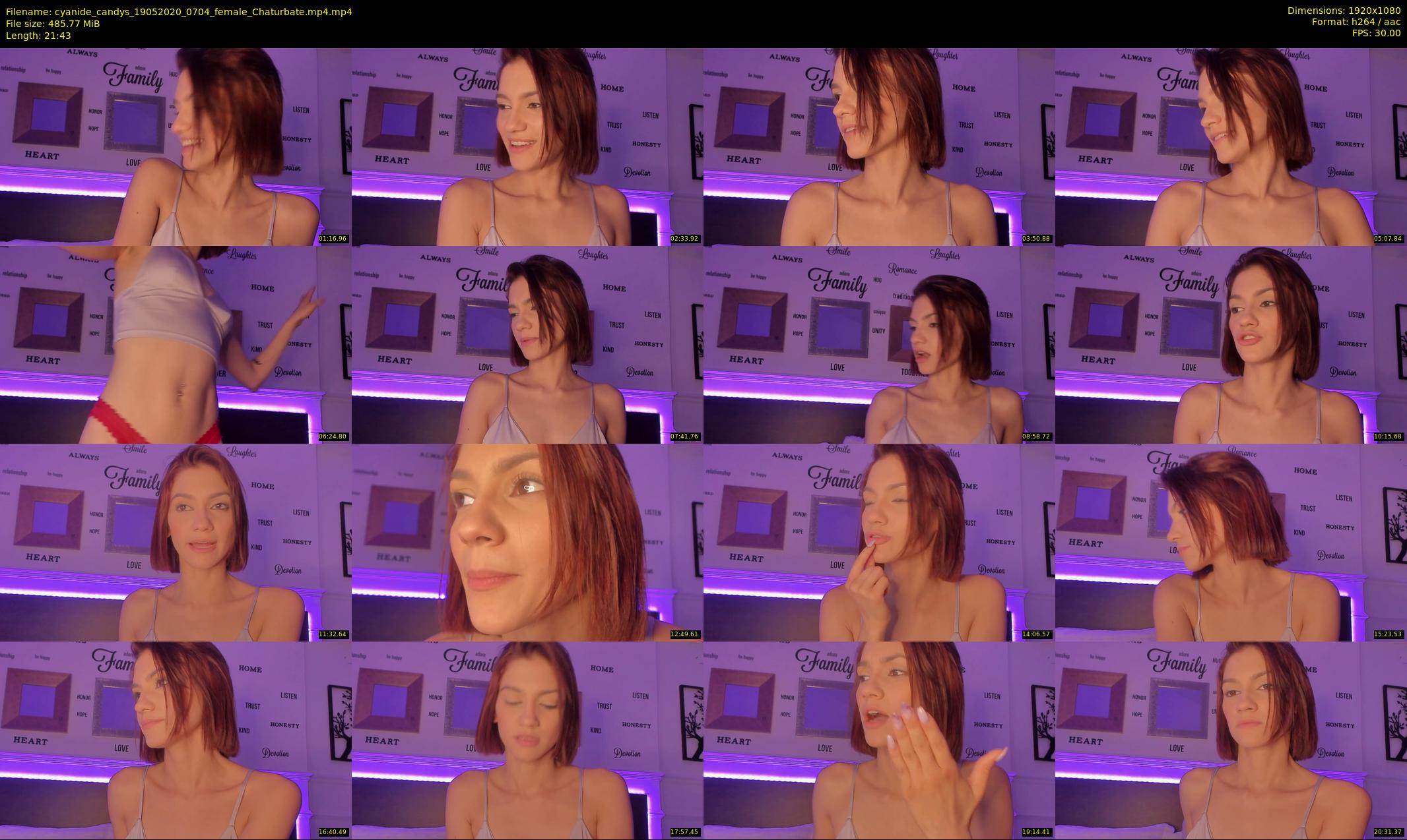 cyanide_candys — 22 minute Chaturbate female cam show recording, 1080p, May 19, 2020