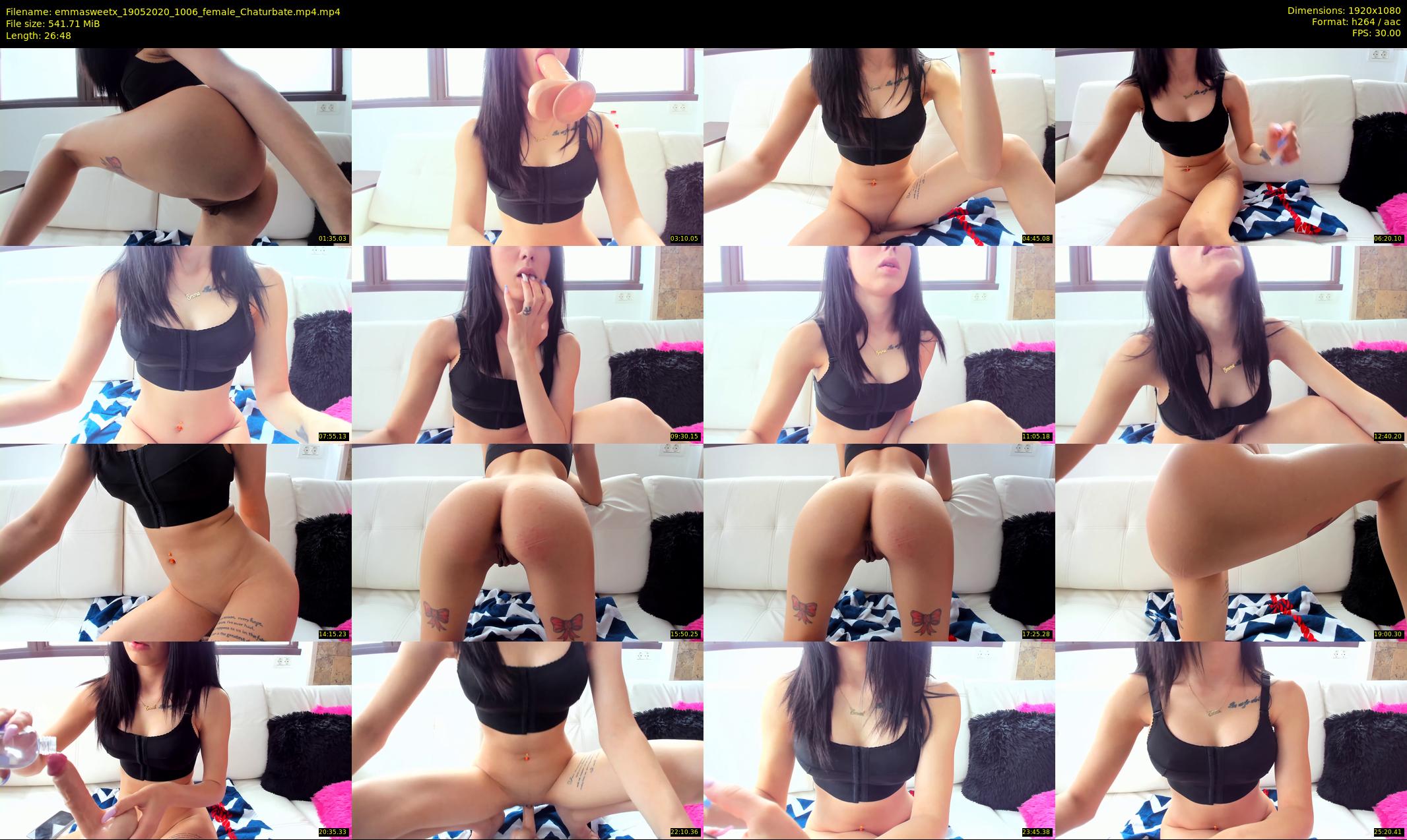 emmasweetx — 27 minute Chaturbate couple cam show recording, 1080p, May 19, 2020