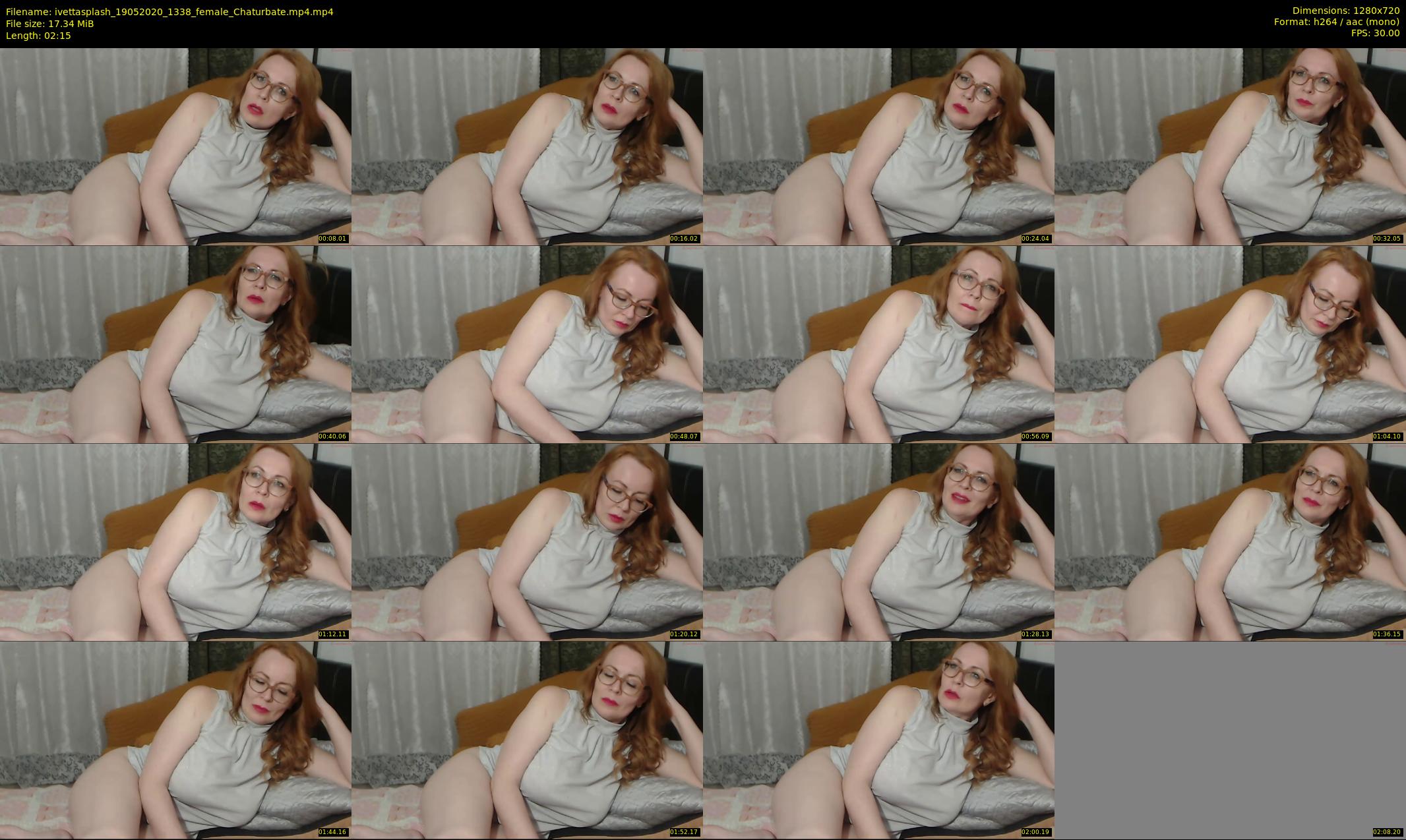 ivettasplash — 3 minute Chaturbate female cam show recording, 720p, May 19, 2020