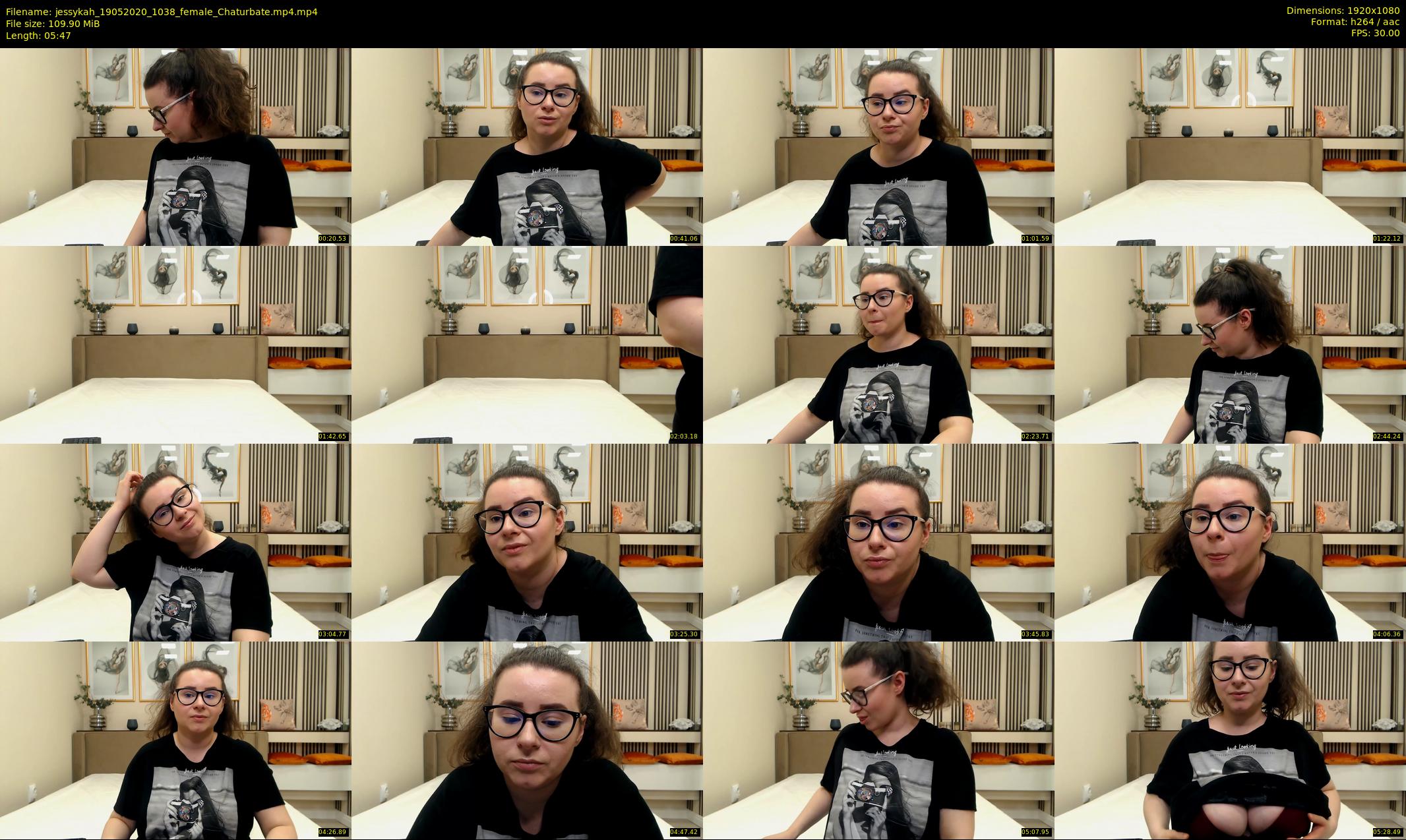 jessykah — 6 minute Chaturbate female cam show recording, 1080p, May 19, 2020