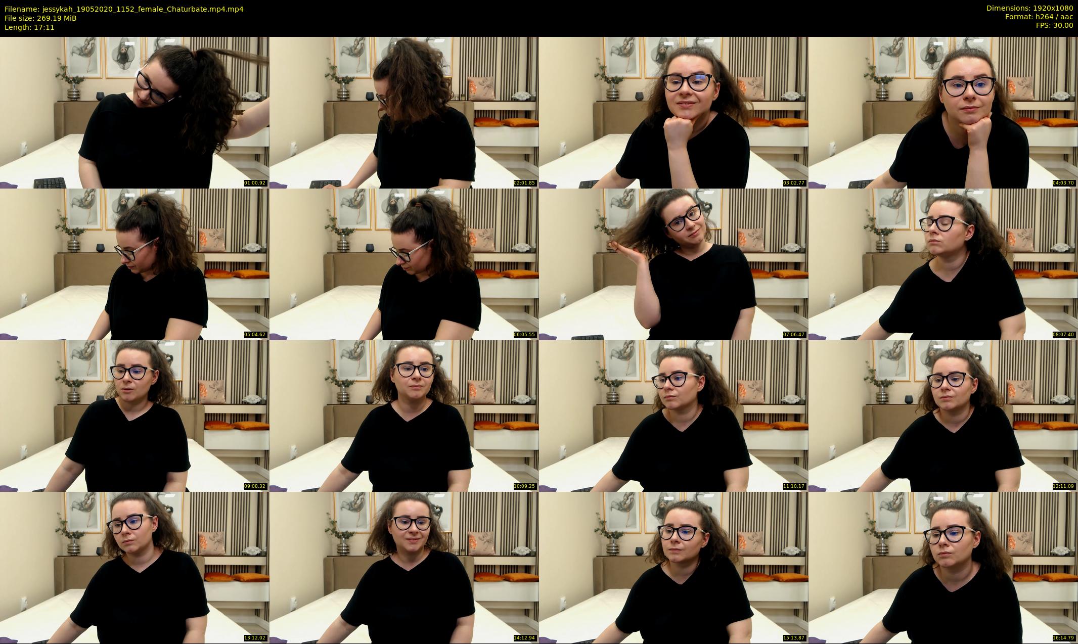 jessykah — 18 minute Chaturbate female cam show recording, 1080p, May 19, 2020