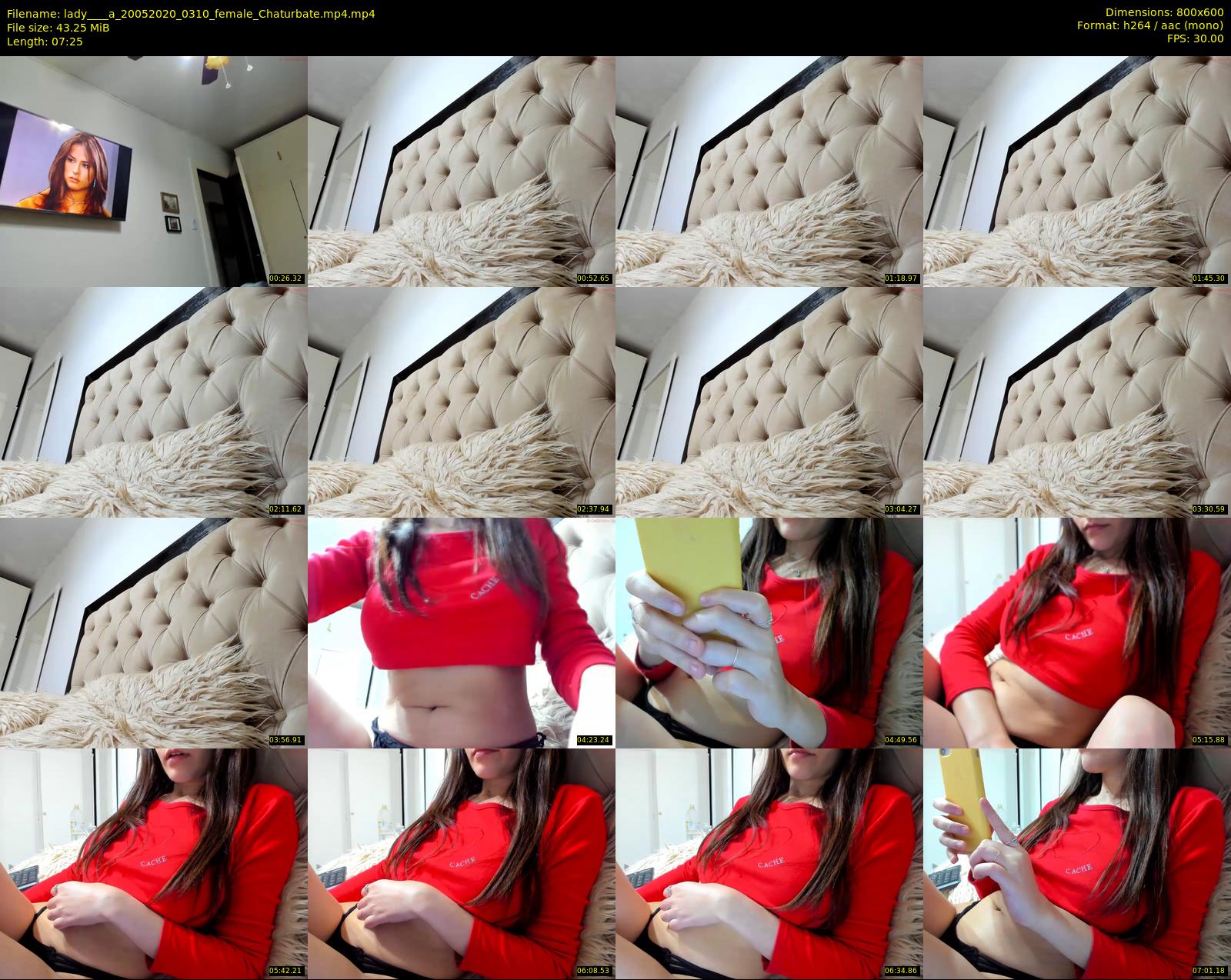lady____a — 8 minute Chaturbate female cam show recording, 480p, May 20, 2020