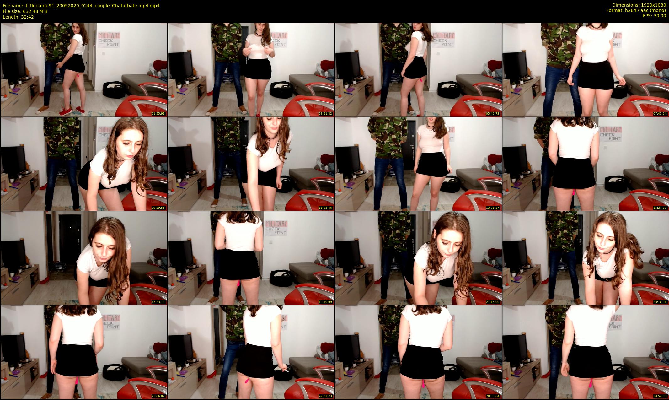 littledante91 — 33 minute Chaturbate couple cam show recording, 1080p, May 20, 2020