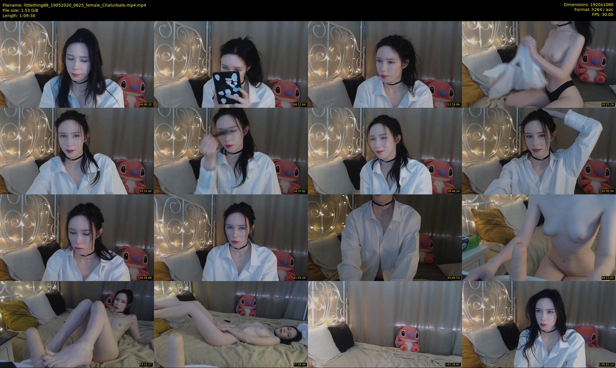 littlething88 — 70 minute Chaturbate female cam show recording, 1080p, May 19, 2020