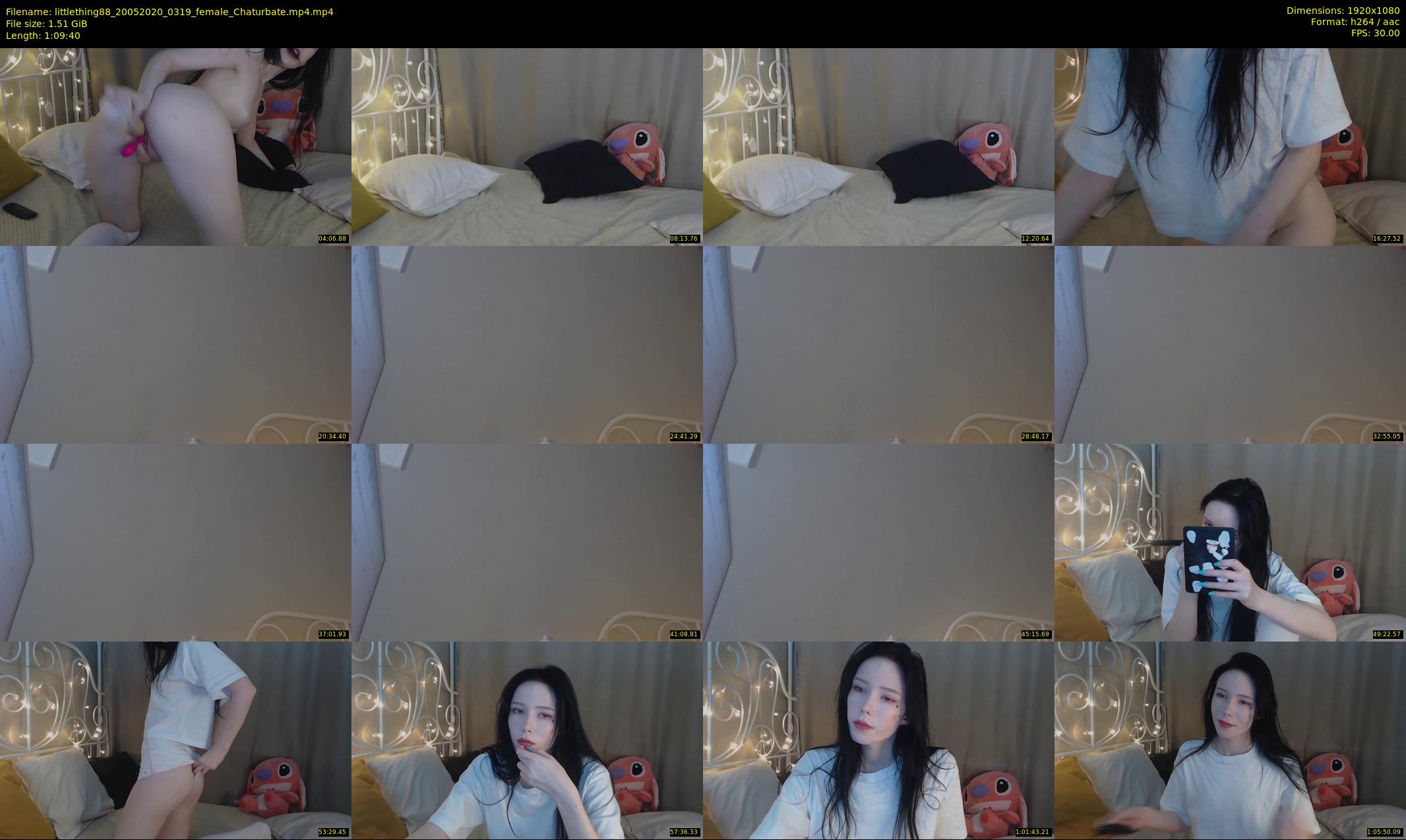littlething88 — 70 minute Chaturbate female cam show recording, 1080p, May 20, 2020