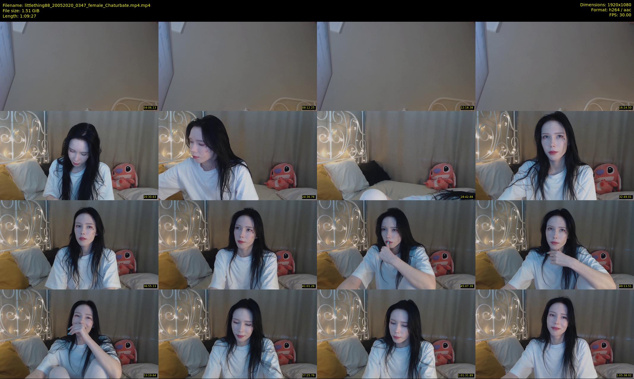 littlething88 — 70 minute Chaturbate female cam show recording, 1080p, May 20, 2020