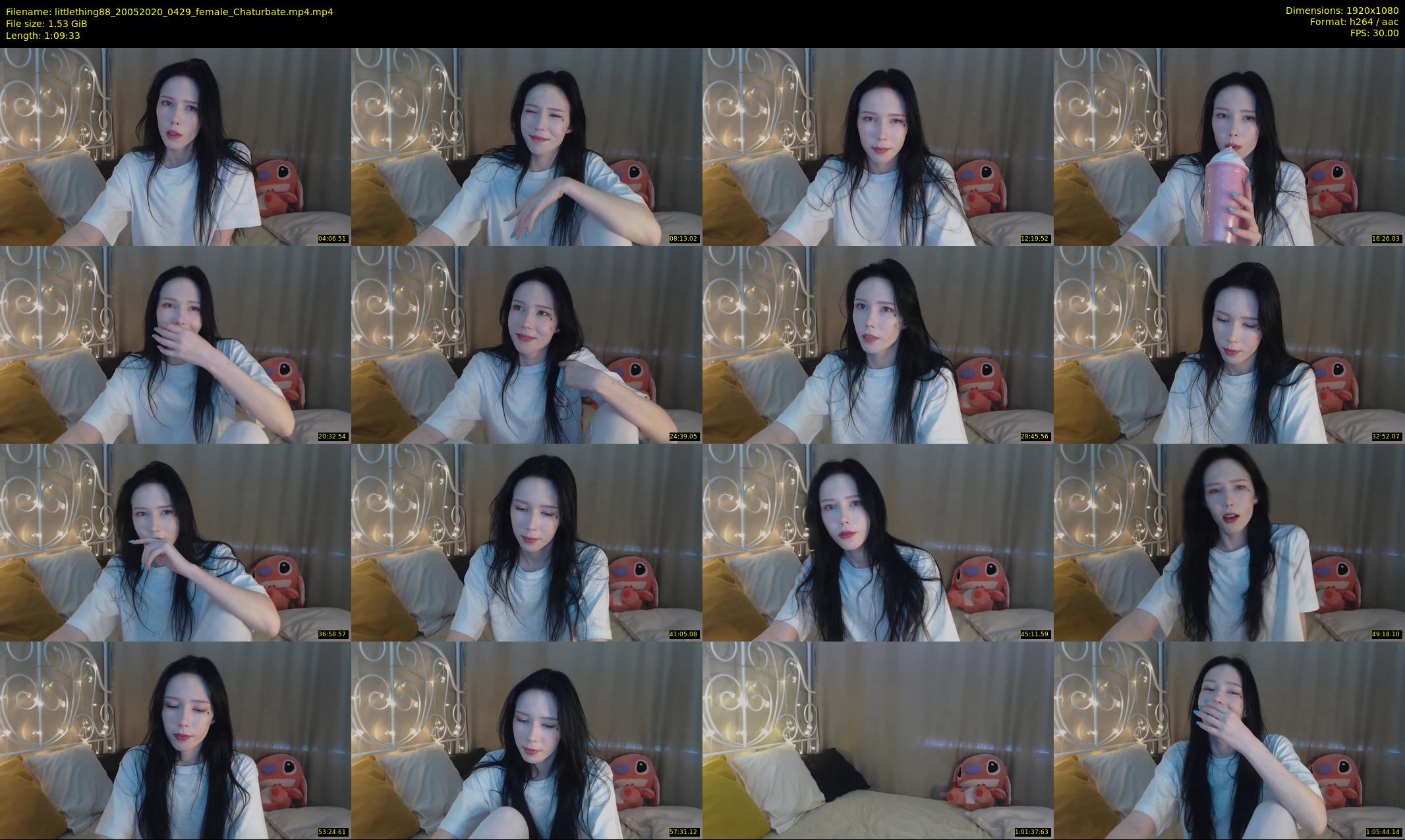 littlething88 — 70 minute Chaturbate female cam show recording, 1080p, May 20, 2020