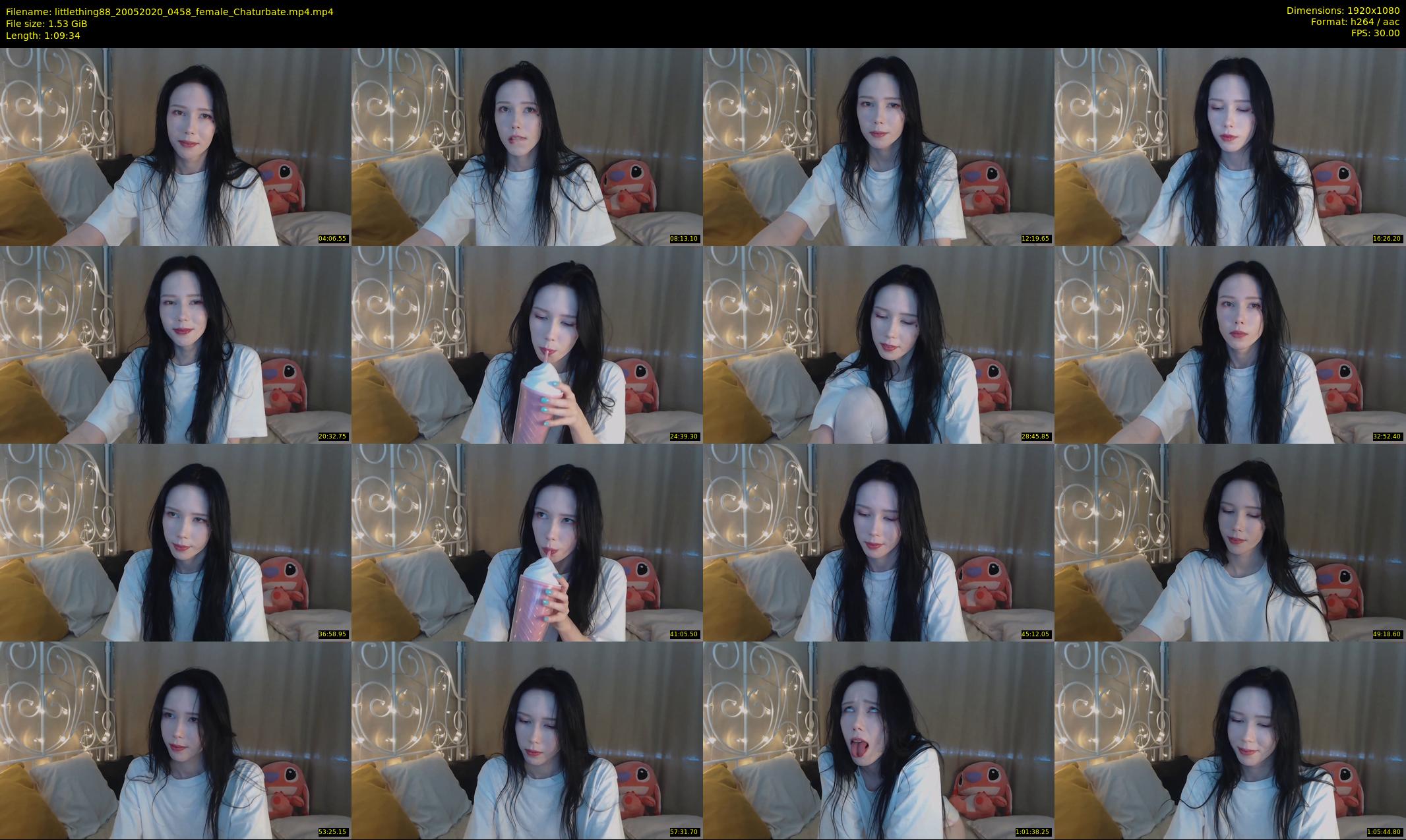 littlething88 — 70 minute Chaturbate female cam show recording, 1080p, May 20, 2020