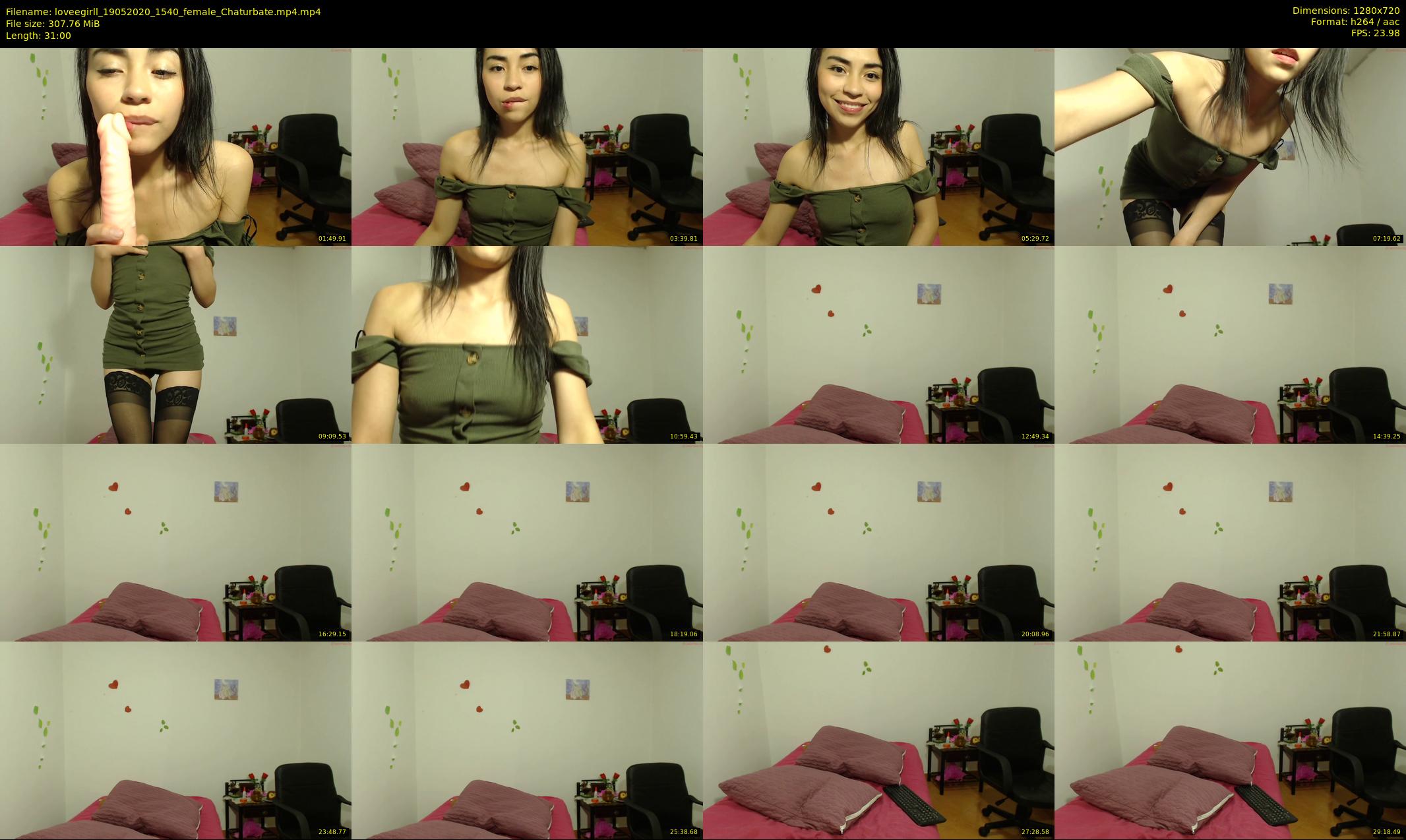 loveegirll — 31 minute Chaturbate female cam show recording, 720p, May 19, 2020