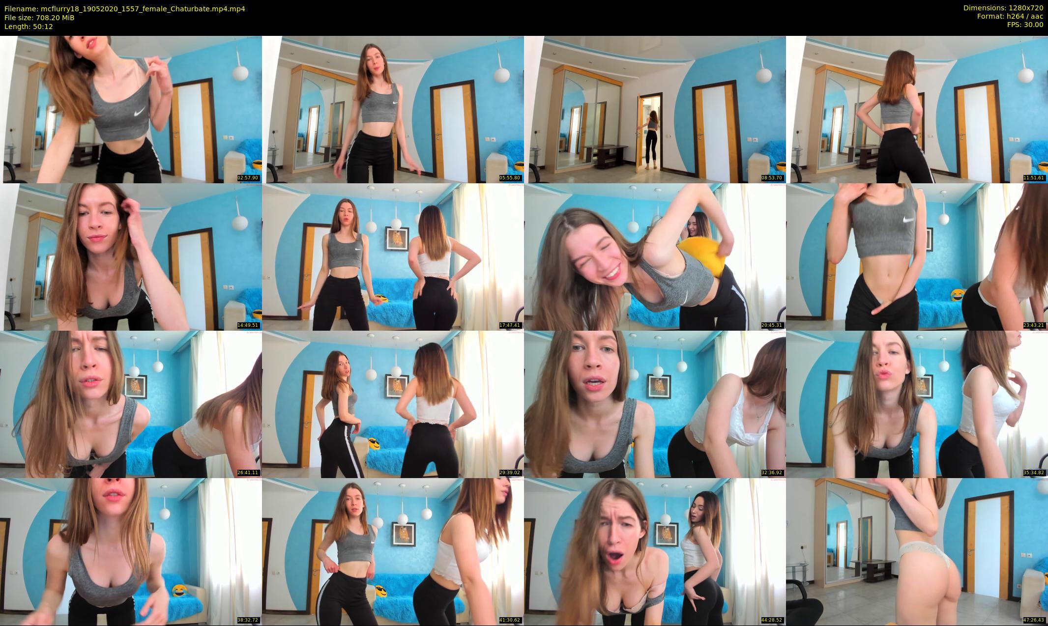 mcflurry18 — 51 minute Chaturbate female cam show recording, 720p, May 19, 2020