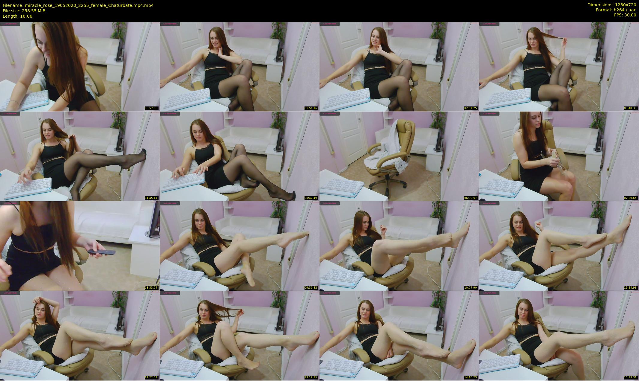 miracle_rose — 17 minute Chaturbate female cam show recording, 720p, May 19, 2020
