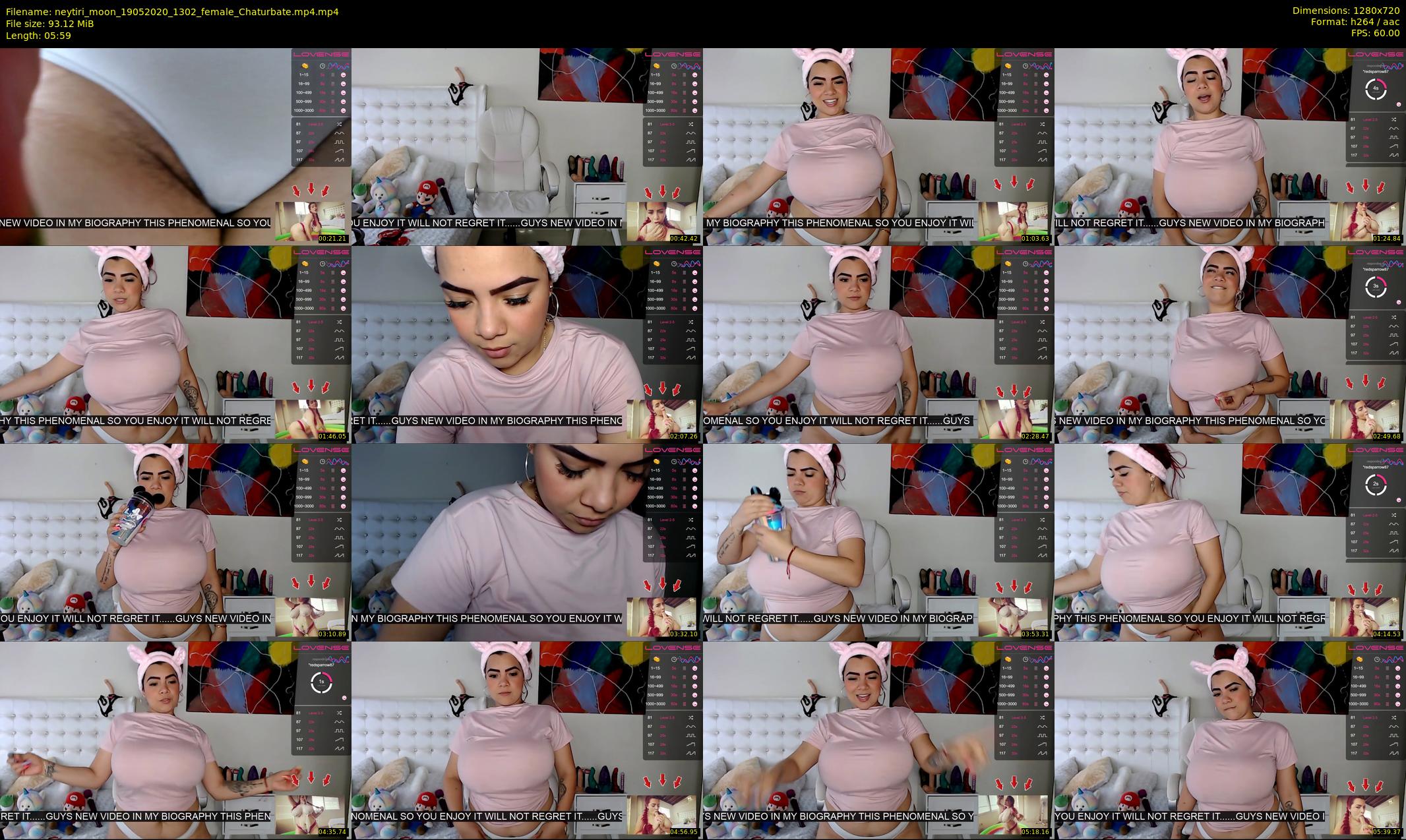 neytiri_moon — 6 minute Chaturbate female cam show recording, 720p, May 19, 2020